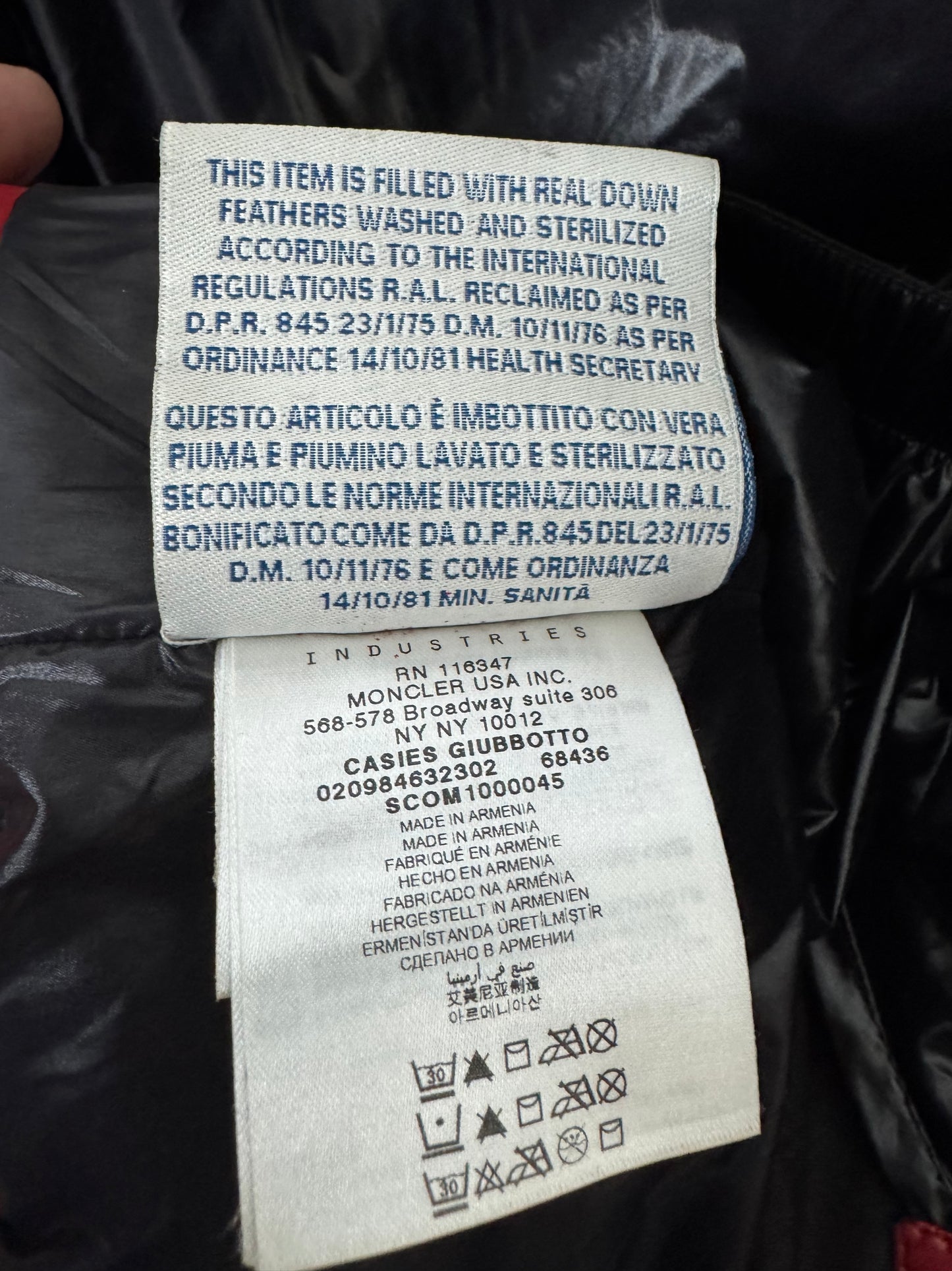 Moncler Grenoble Casies Jacket - Size 1