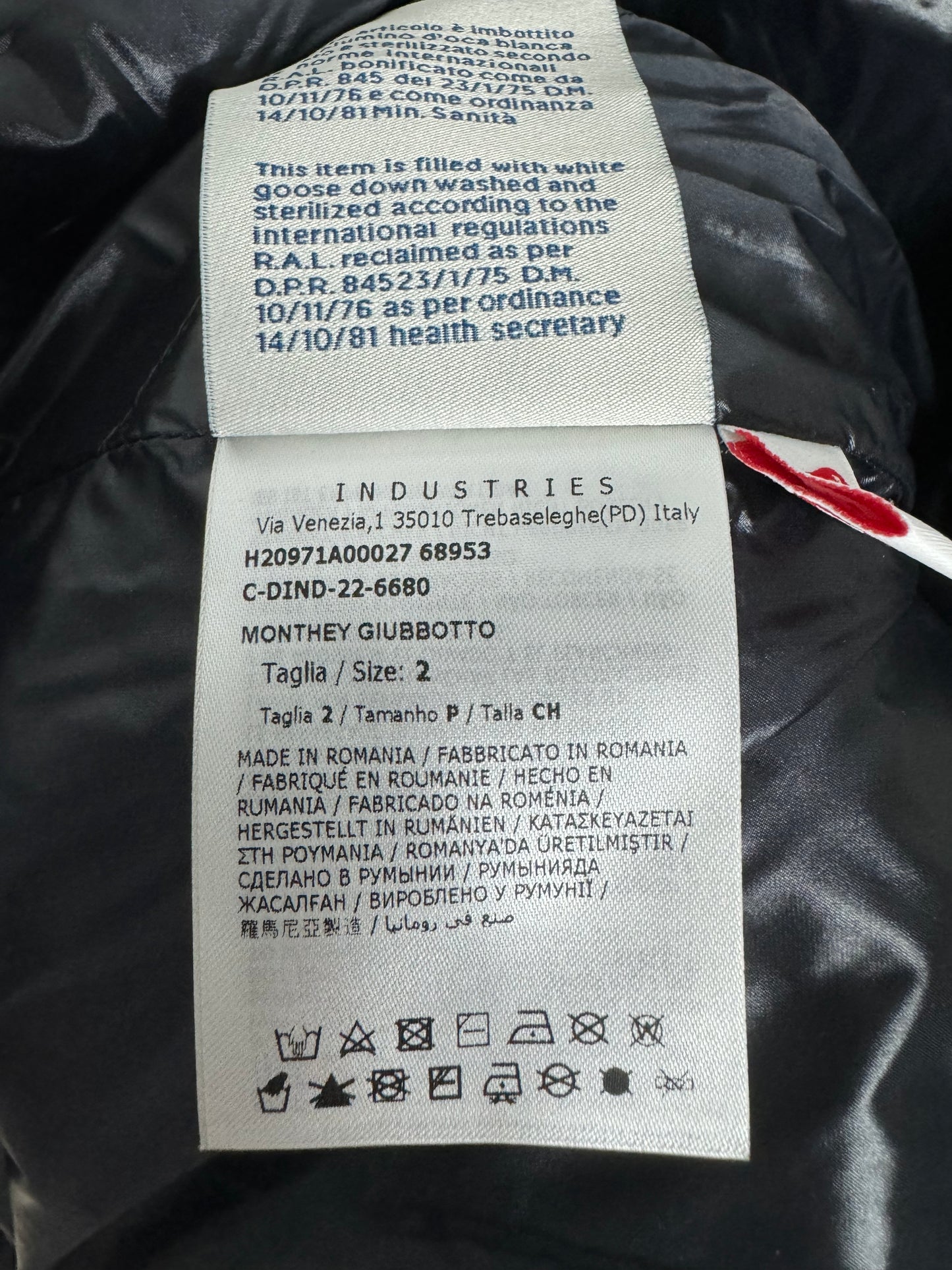 Moncler Grenoble Monthey Jacket - Size 2