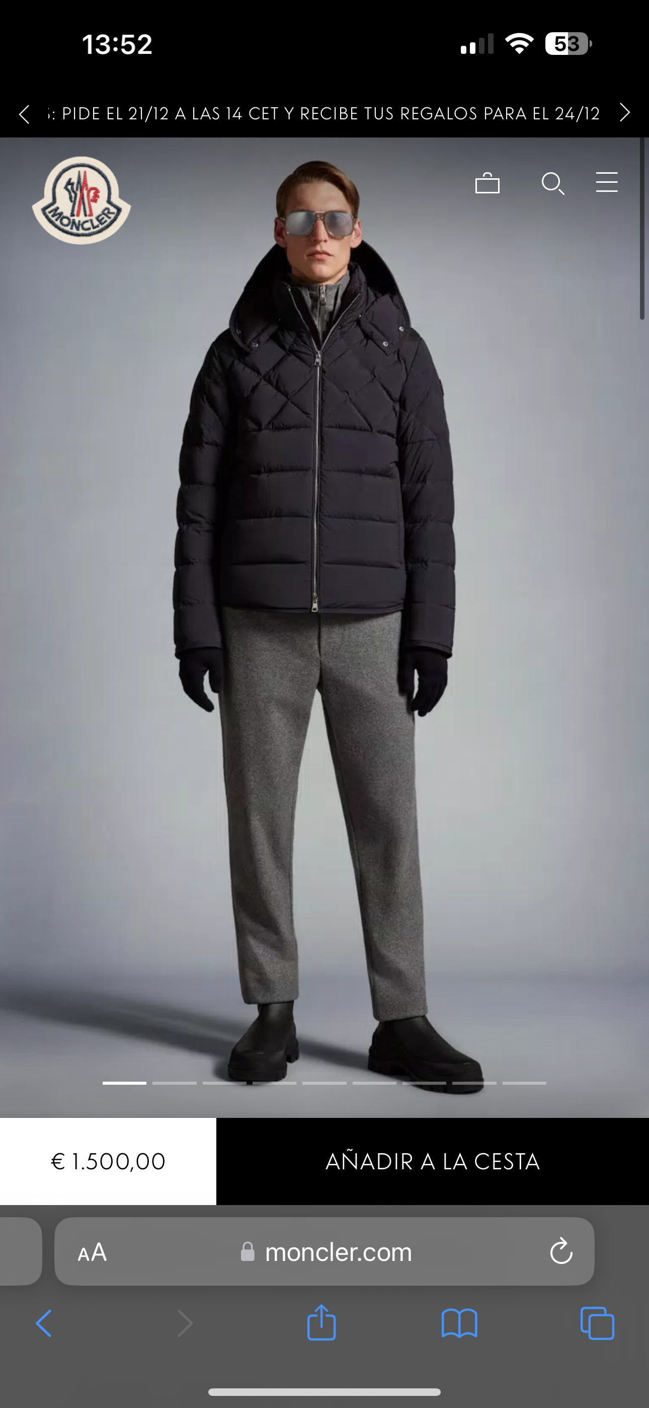 Moncler Cecaud Jacket - Size 4
