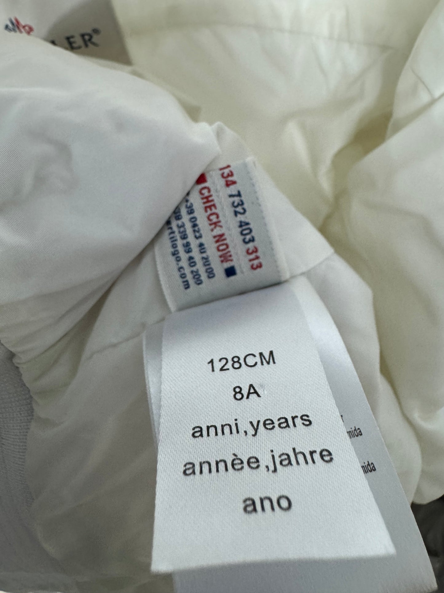 Moncler Boys Jacket - Age 8
