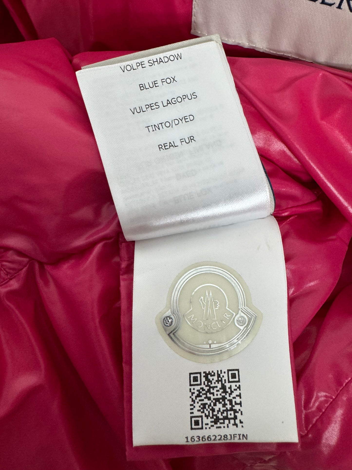 Moncler Bady Fur Jacket - Size 0
