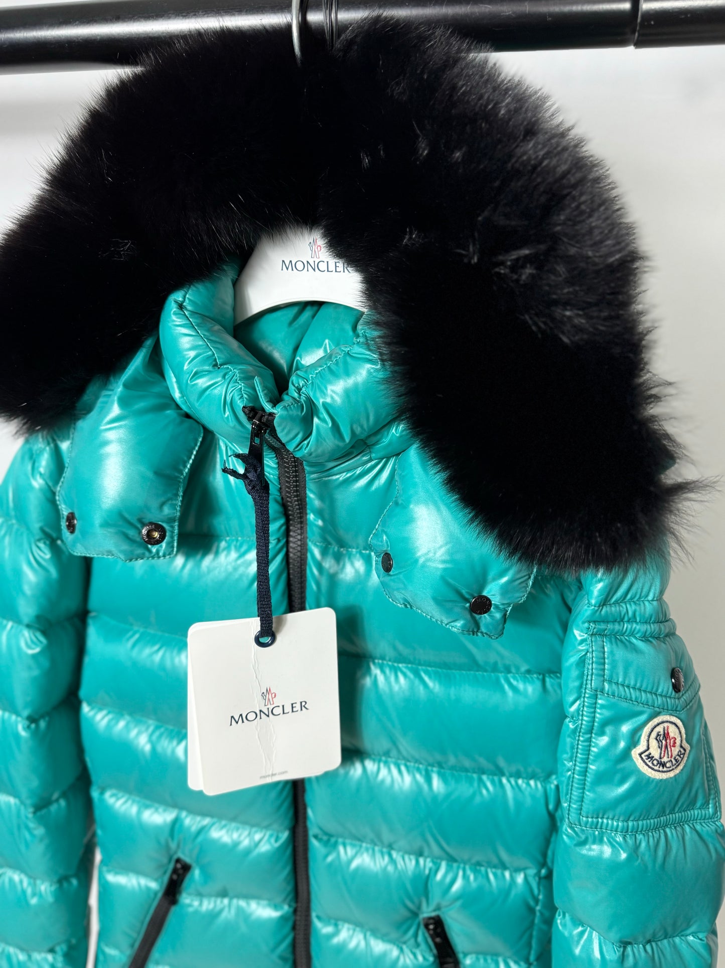 Moncler Bady Fur Jacket - Size 00