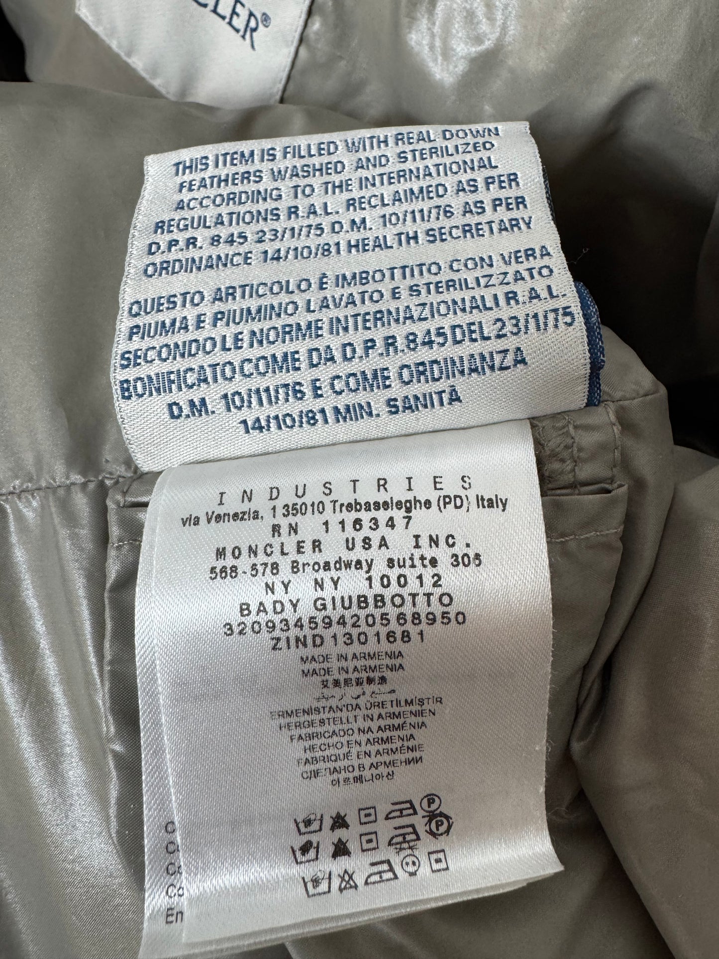 Moncler Bady Jacket - Size 2