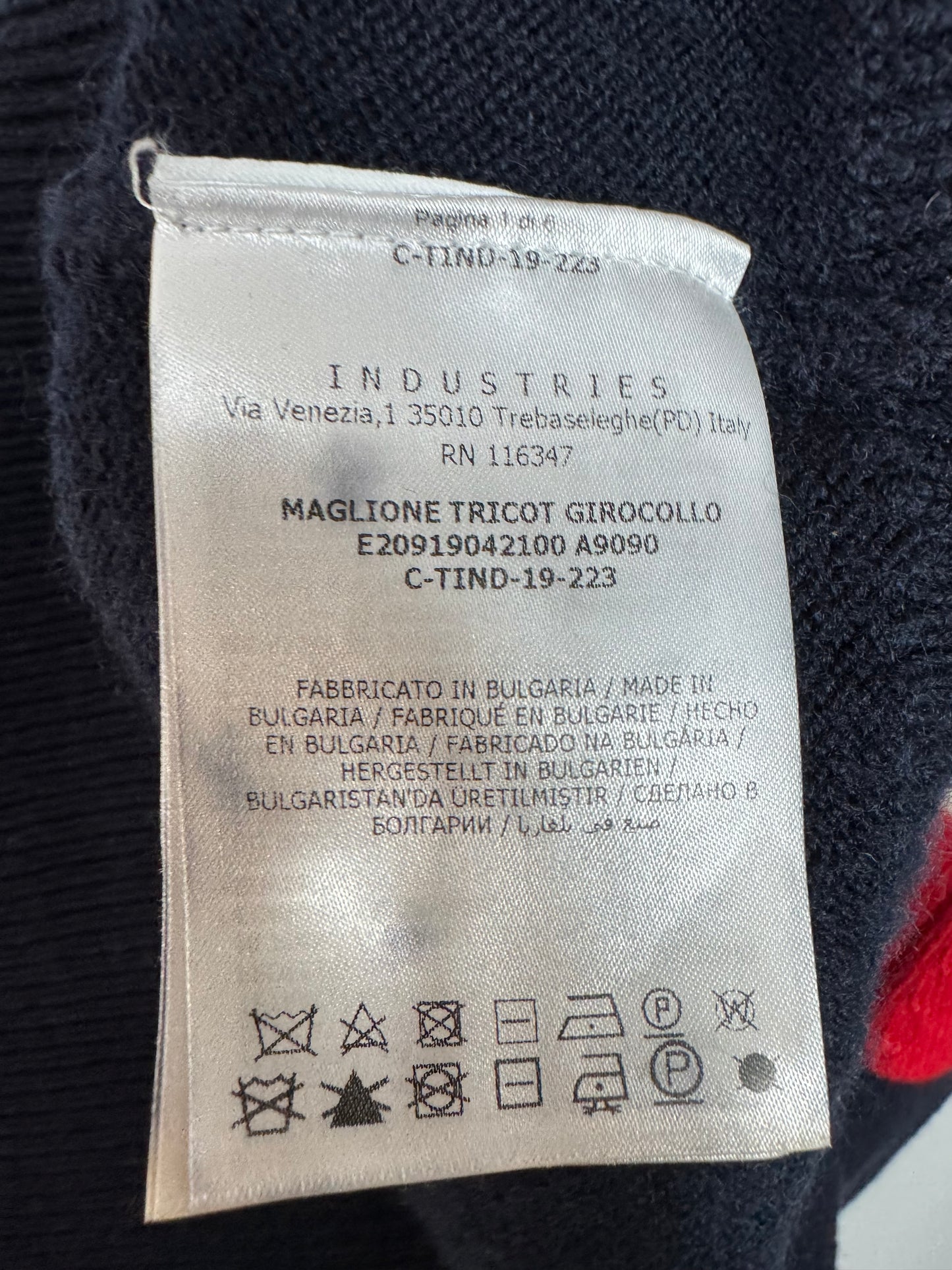 Moncler Wool Sweater - Size M