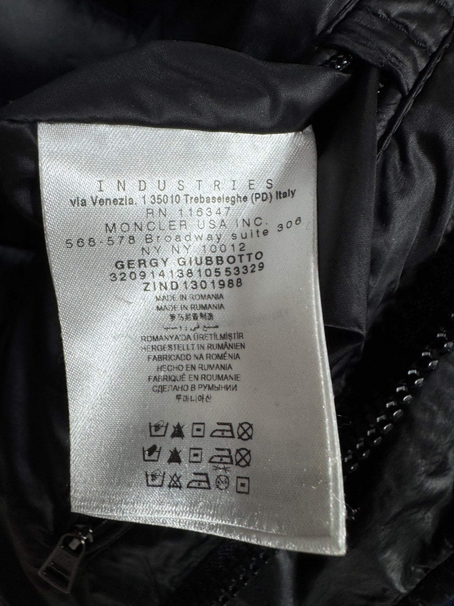Moncler Gergy Jacket - Size 4