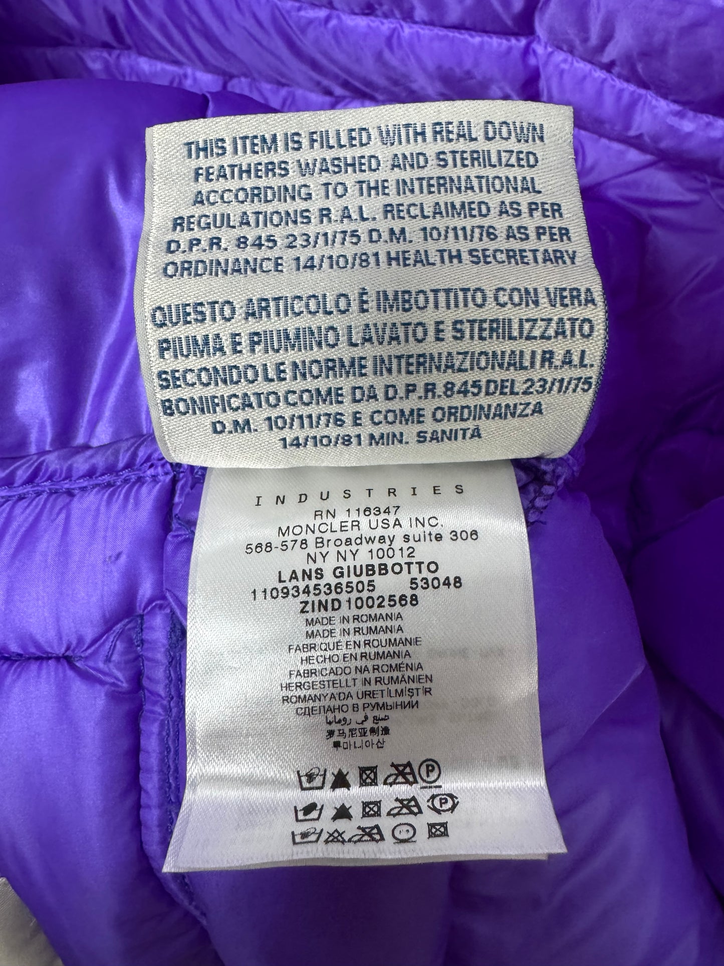 Moncler Lans Jacket - Size 3
