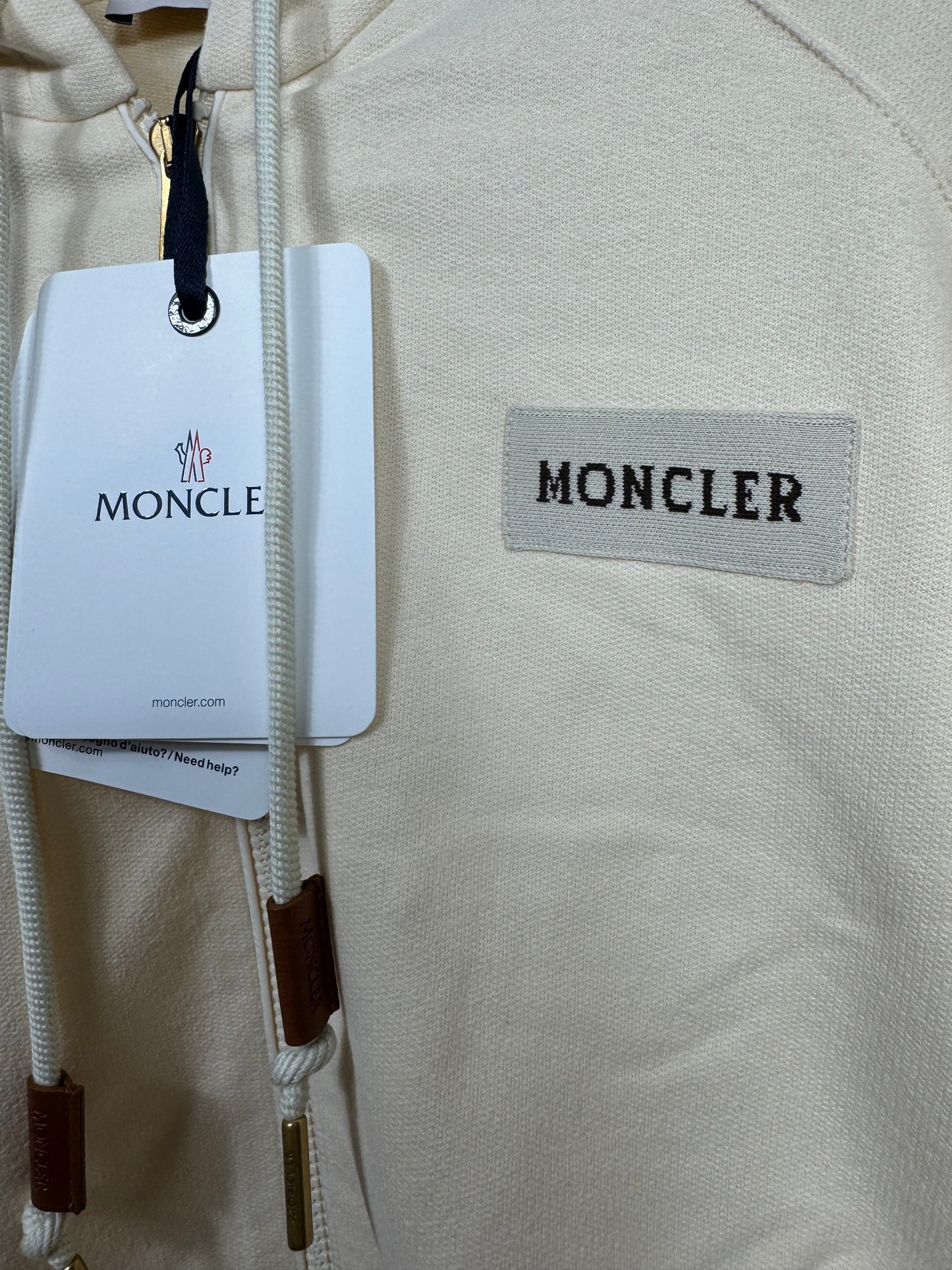 Moncler Cotton Hoodie - Size S