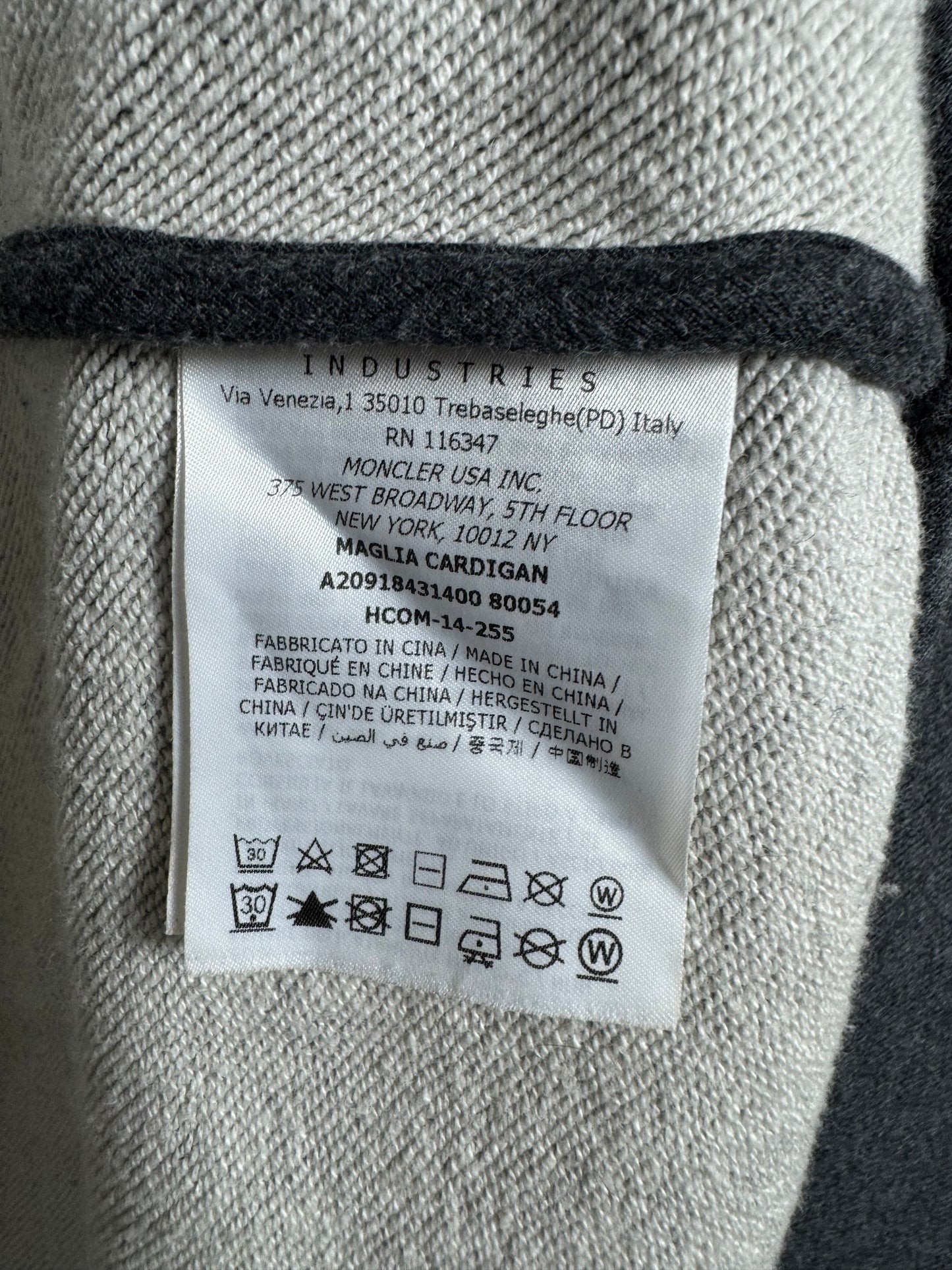 Moncler Maglia Cardigan - Size M