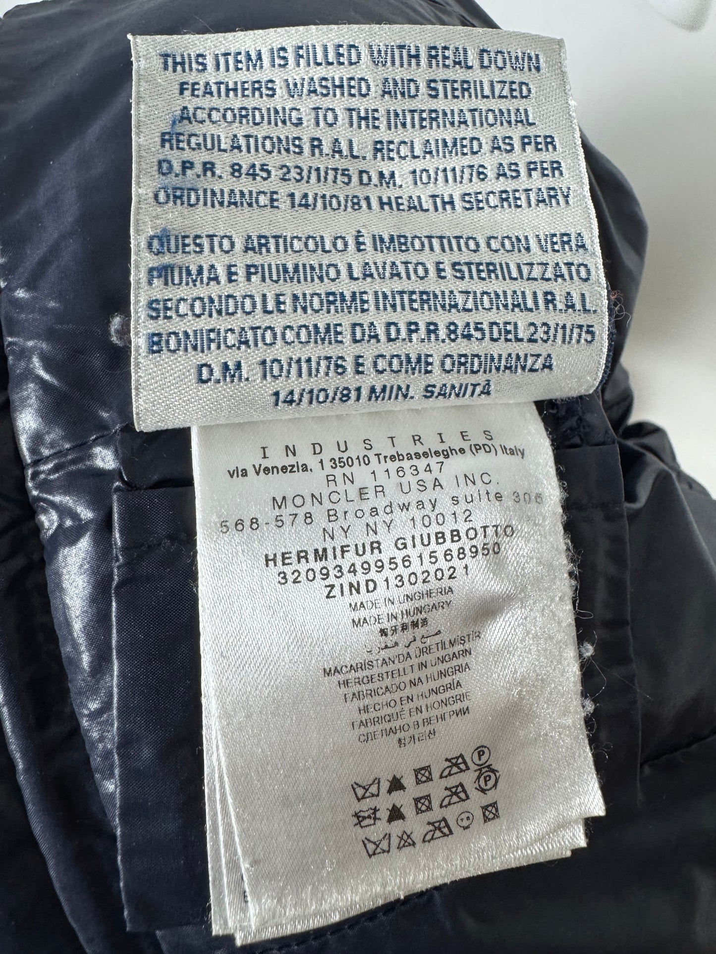 Moncler Hermifur Jacket - Size 2