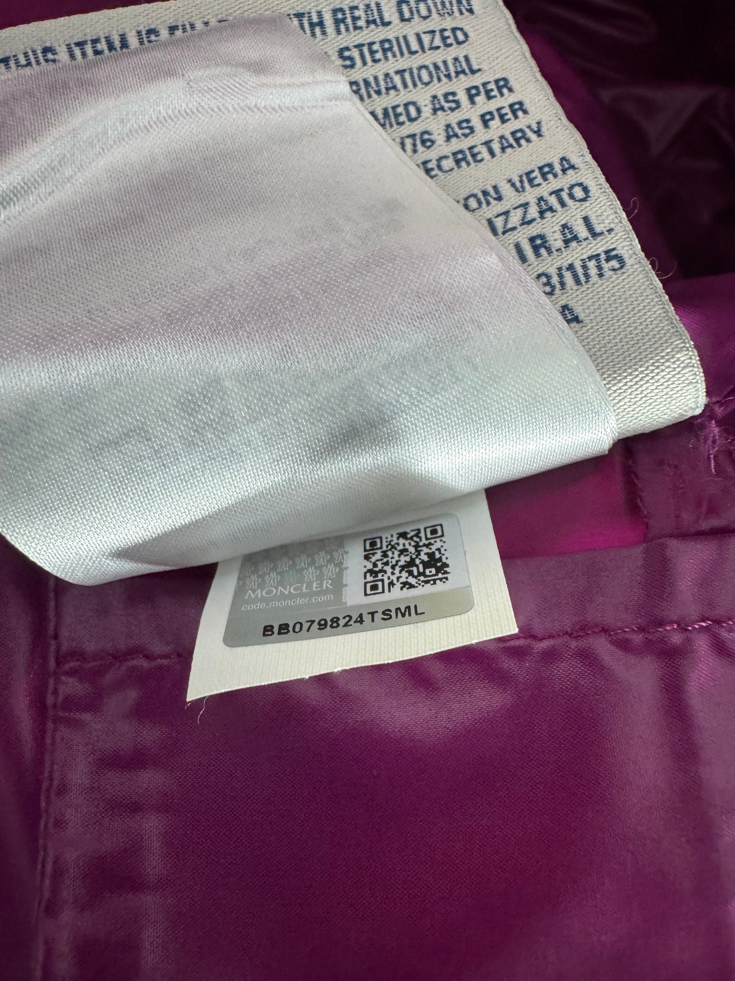 Moncler Bady Jacket - Size 4