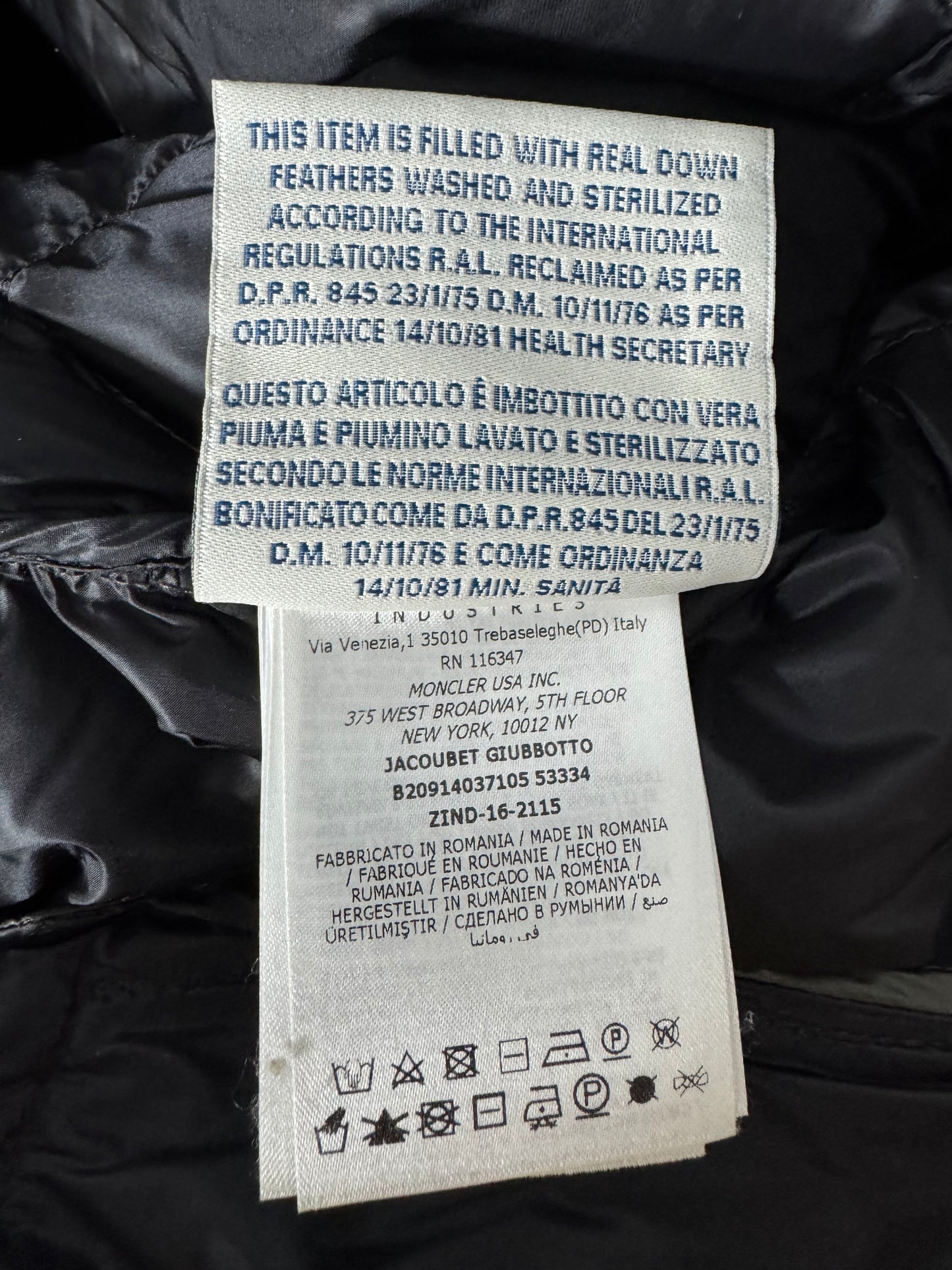 Moncler Jacoubet Jacket - Size 2