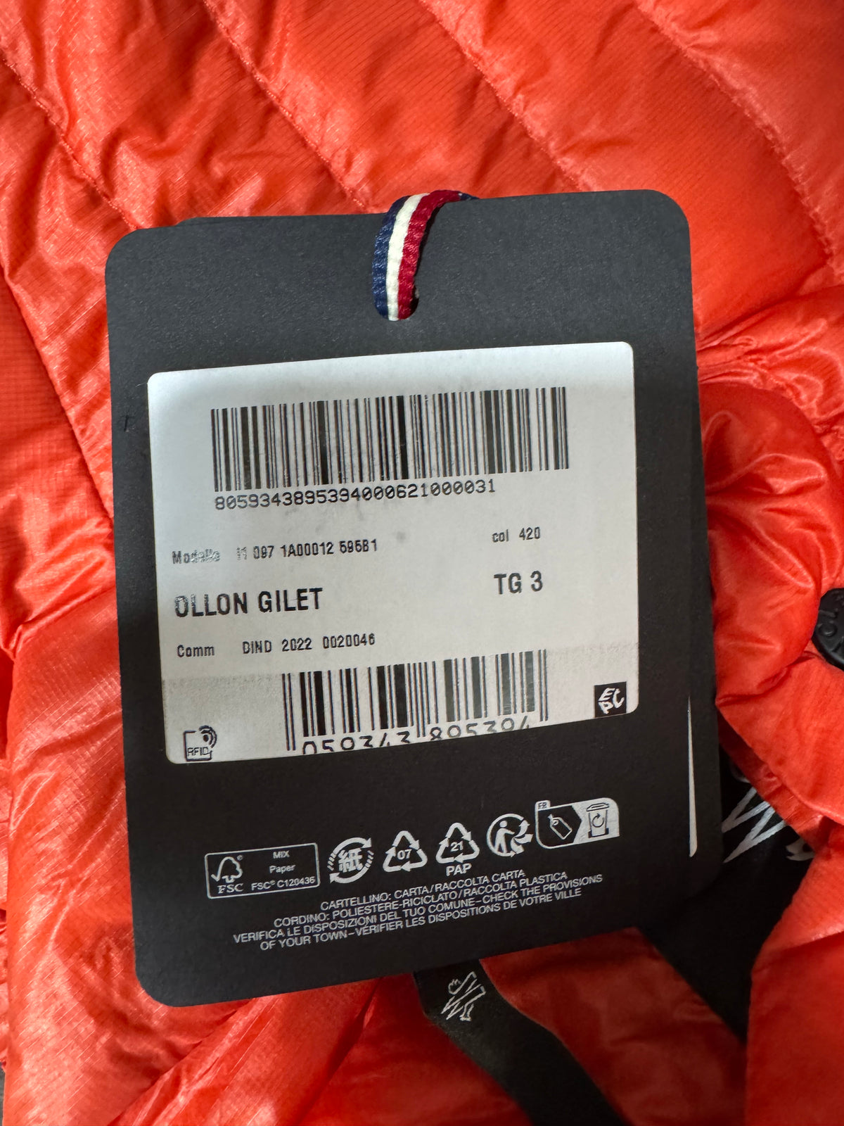 Moncler Grenoble Ollon Gilet
