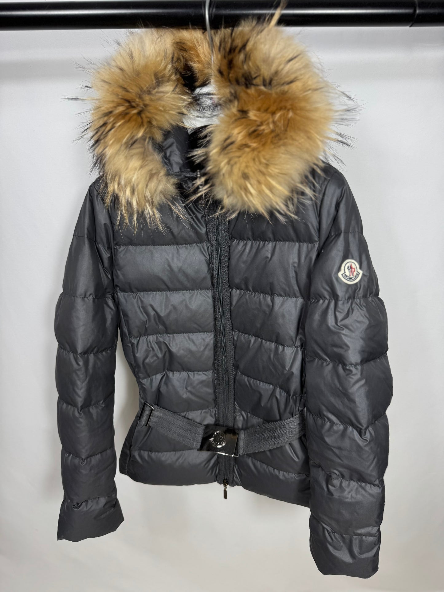 Moncler Angers Fur Jacket - Size 1