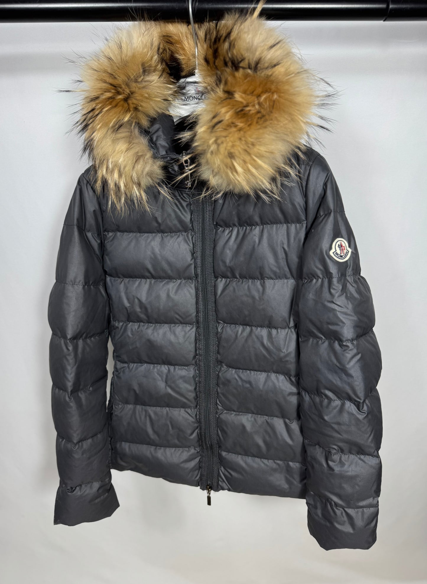 Moncler Angers Fur Jacket - Size 1