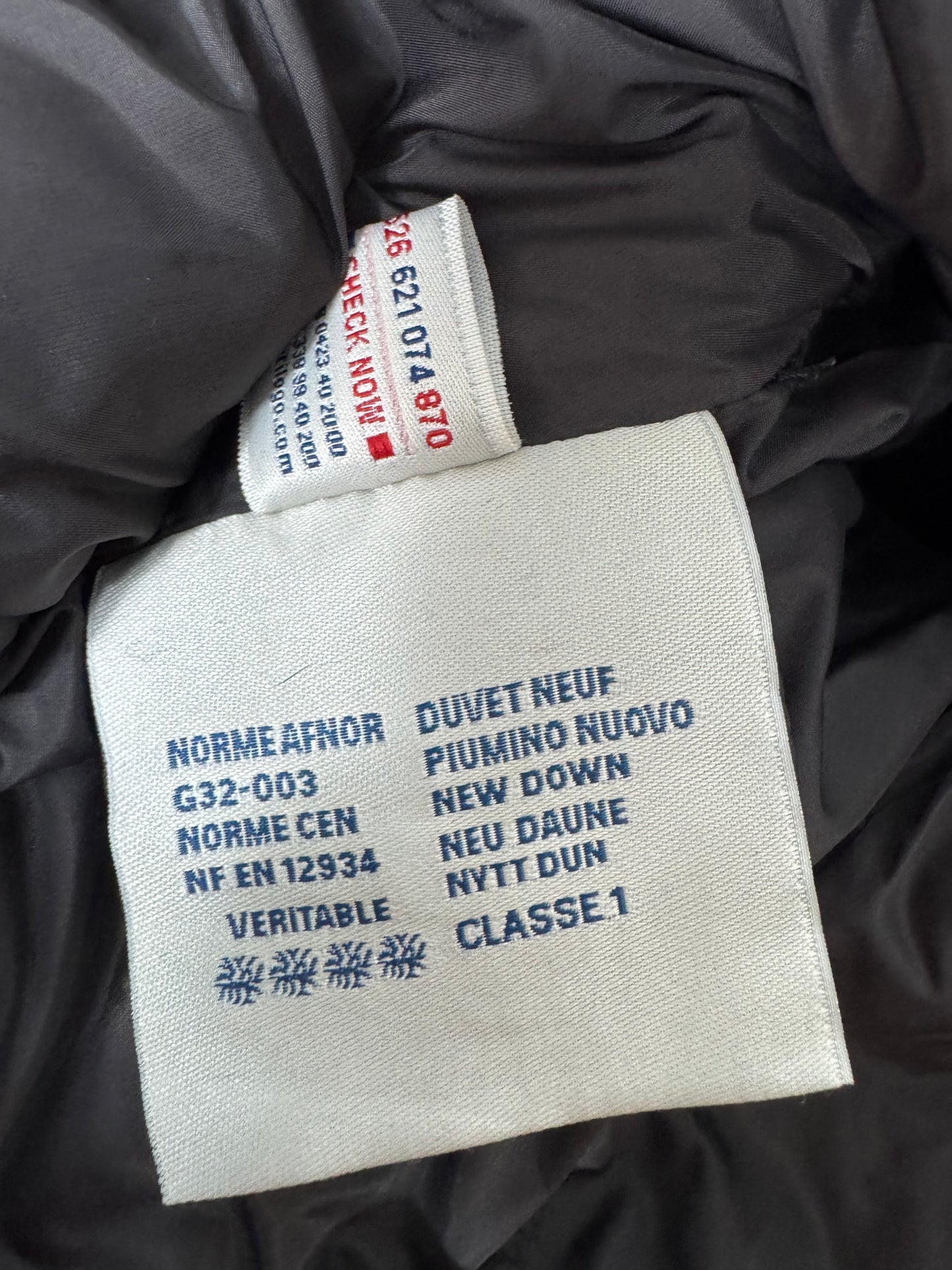 Moncler Angers Fur Jacket - Size 1