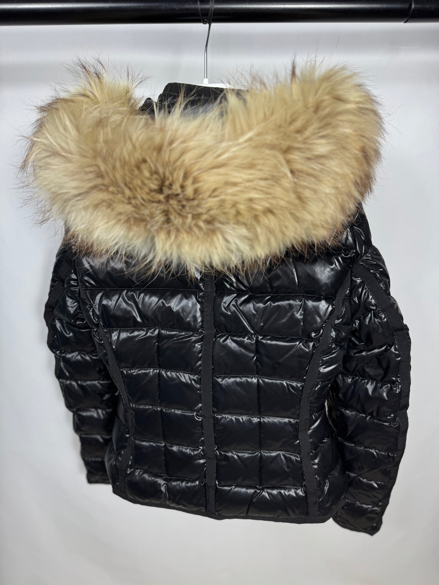 Moncler Armoise Fur Jacket - Size 0
