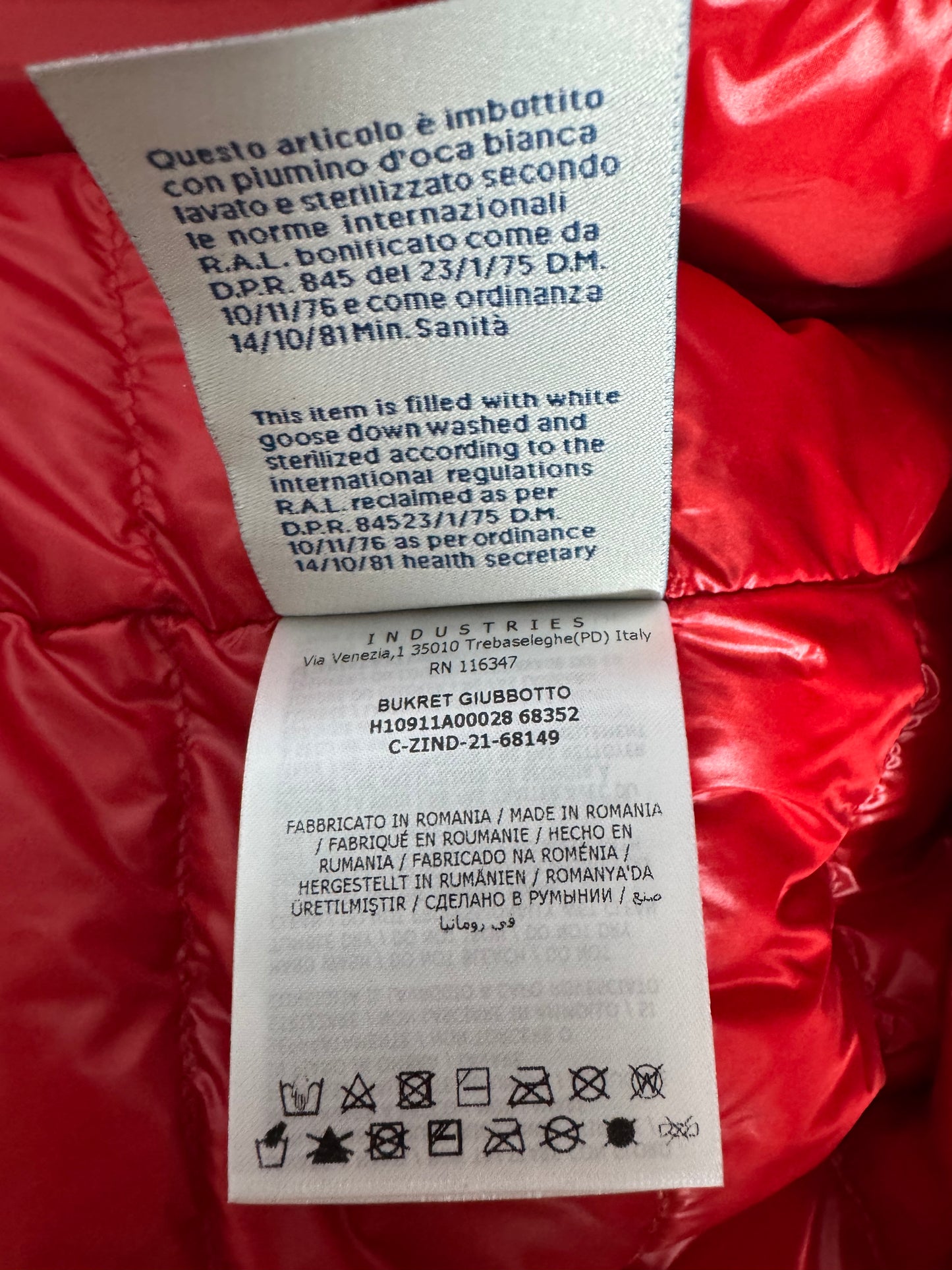 Moncler Bukret Jacket - Size 4