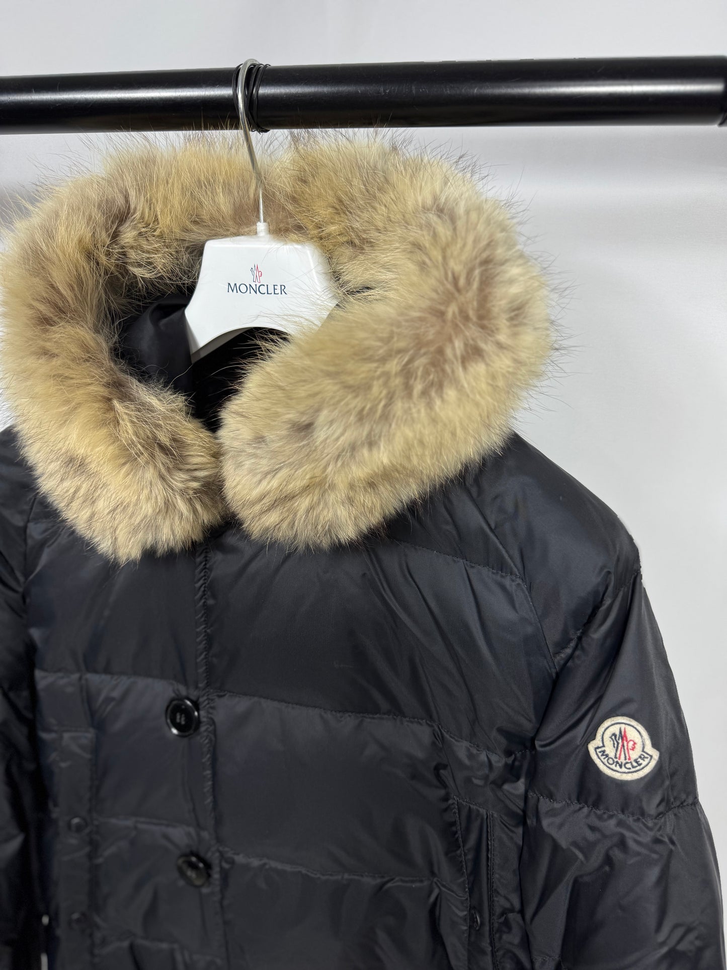 Moncler Bulgarie Fur Jacket - Size 2