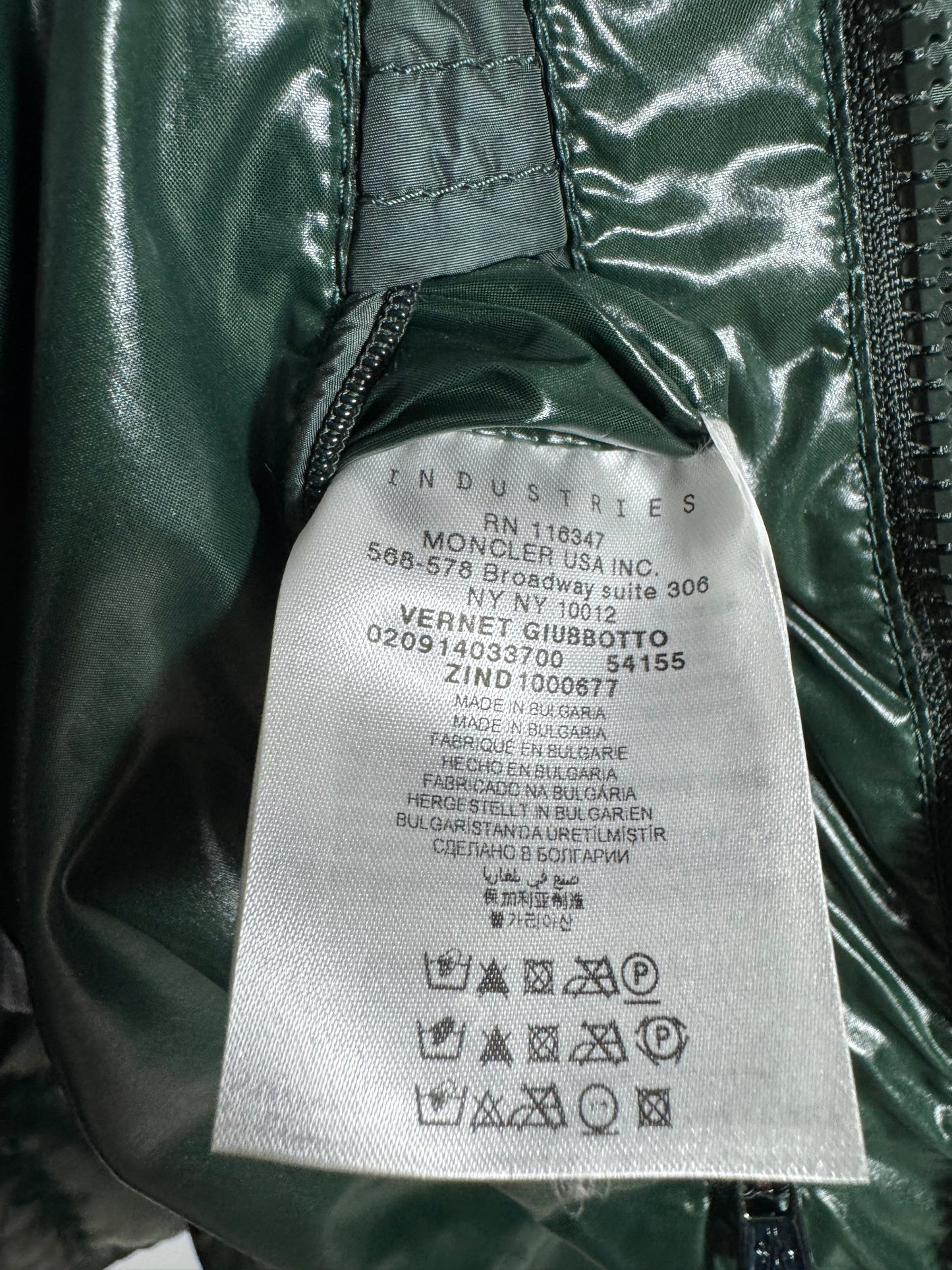 Moncler Vernet Jacket - Size 4