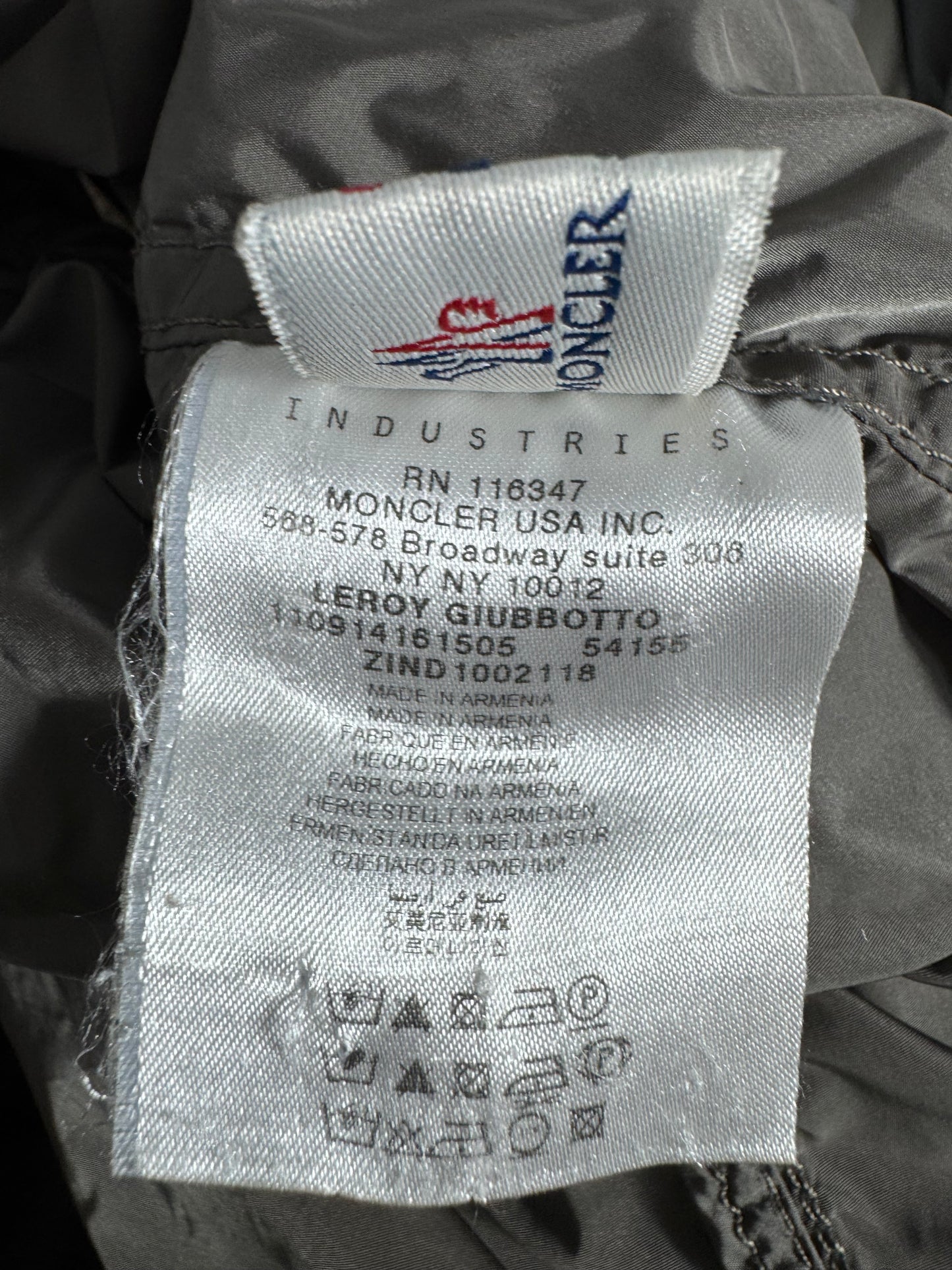 Moncler Leroy Jacket - Size 2