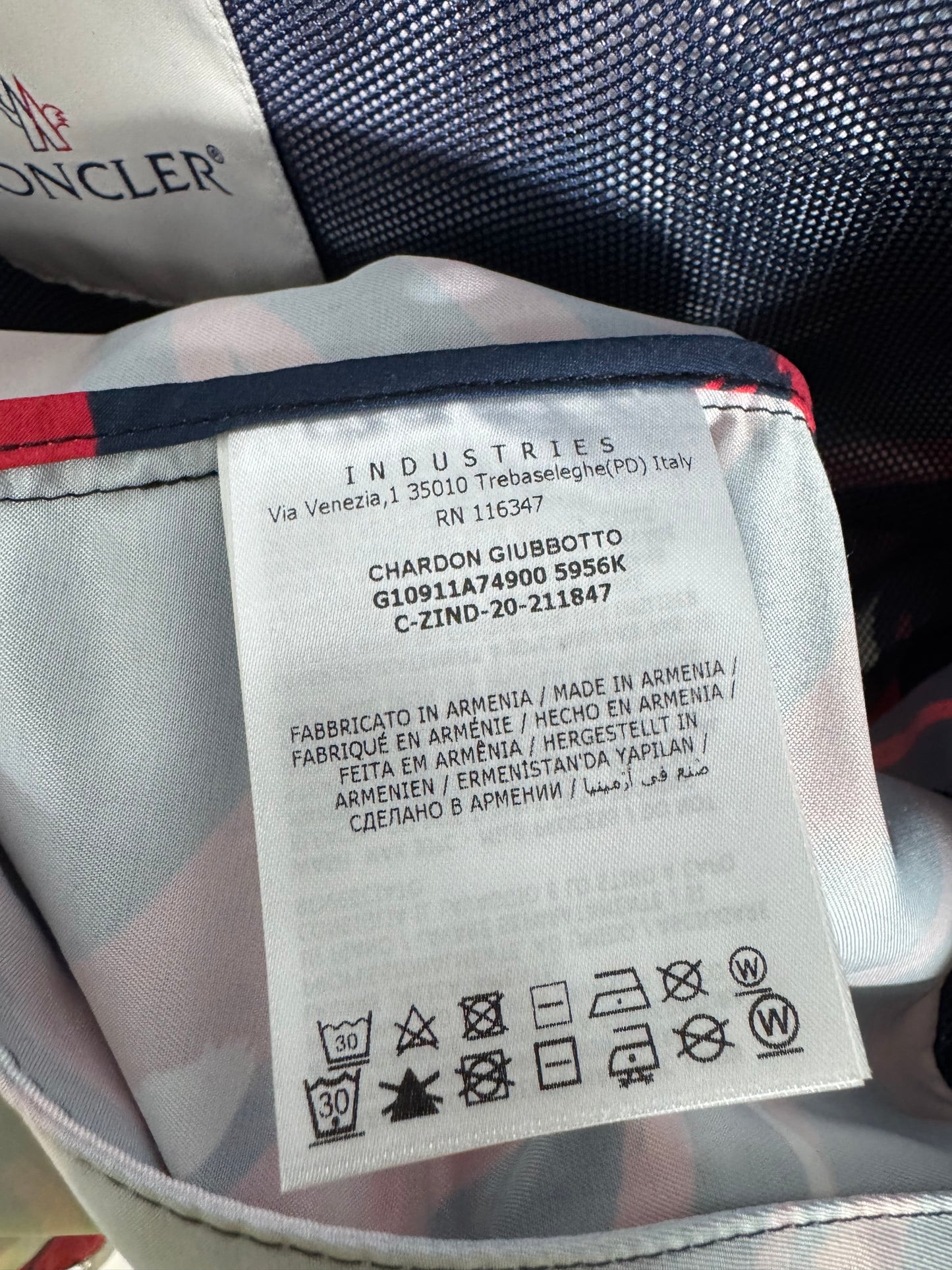 Moncler Chardon Jacket - Size 3