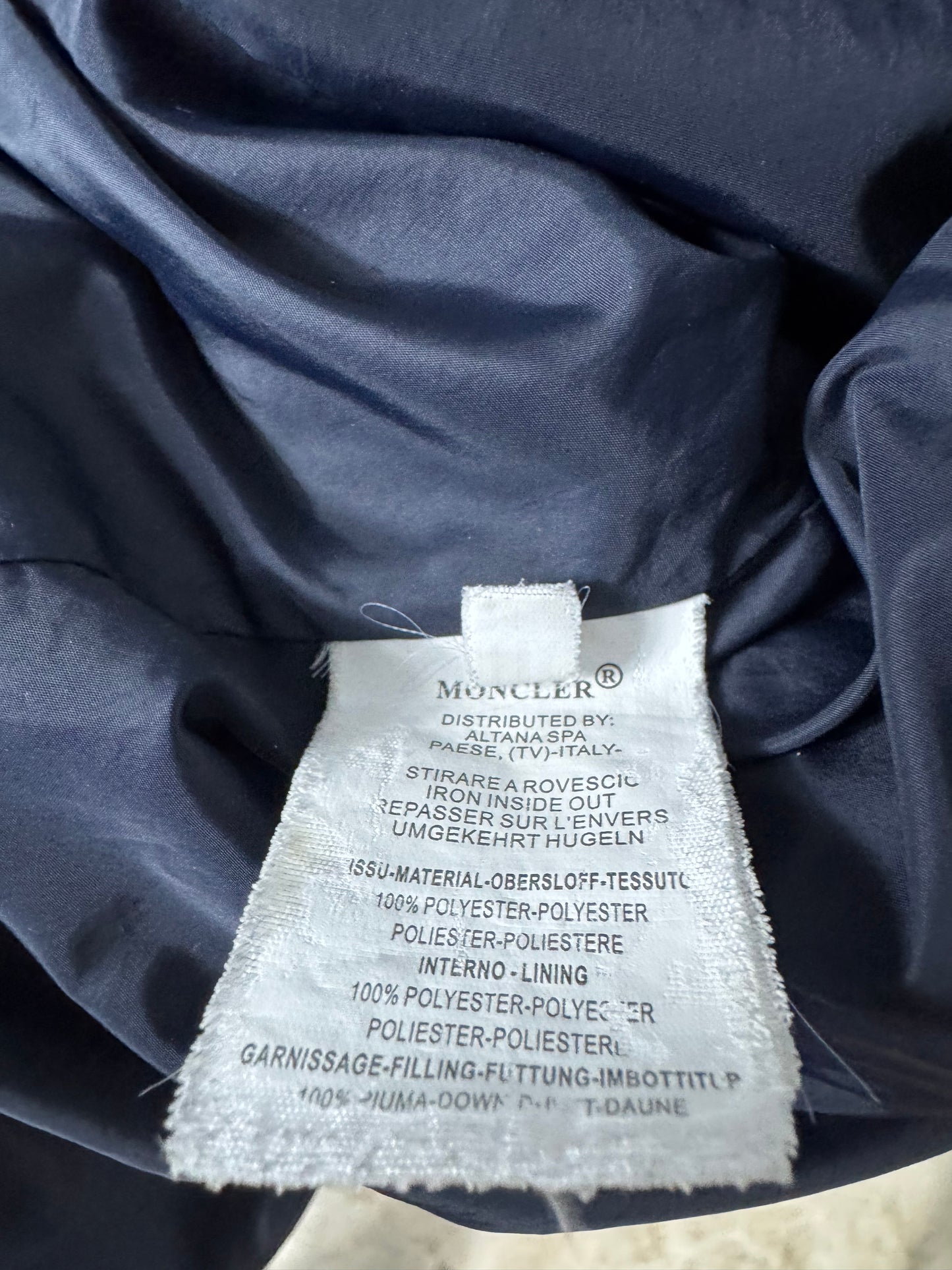 Moncler Girls Fur Jacket - Age 8