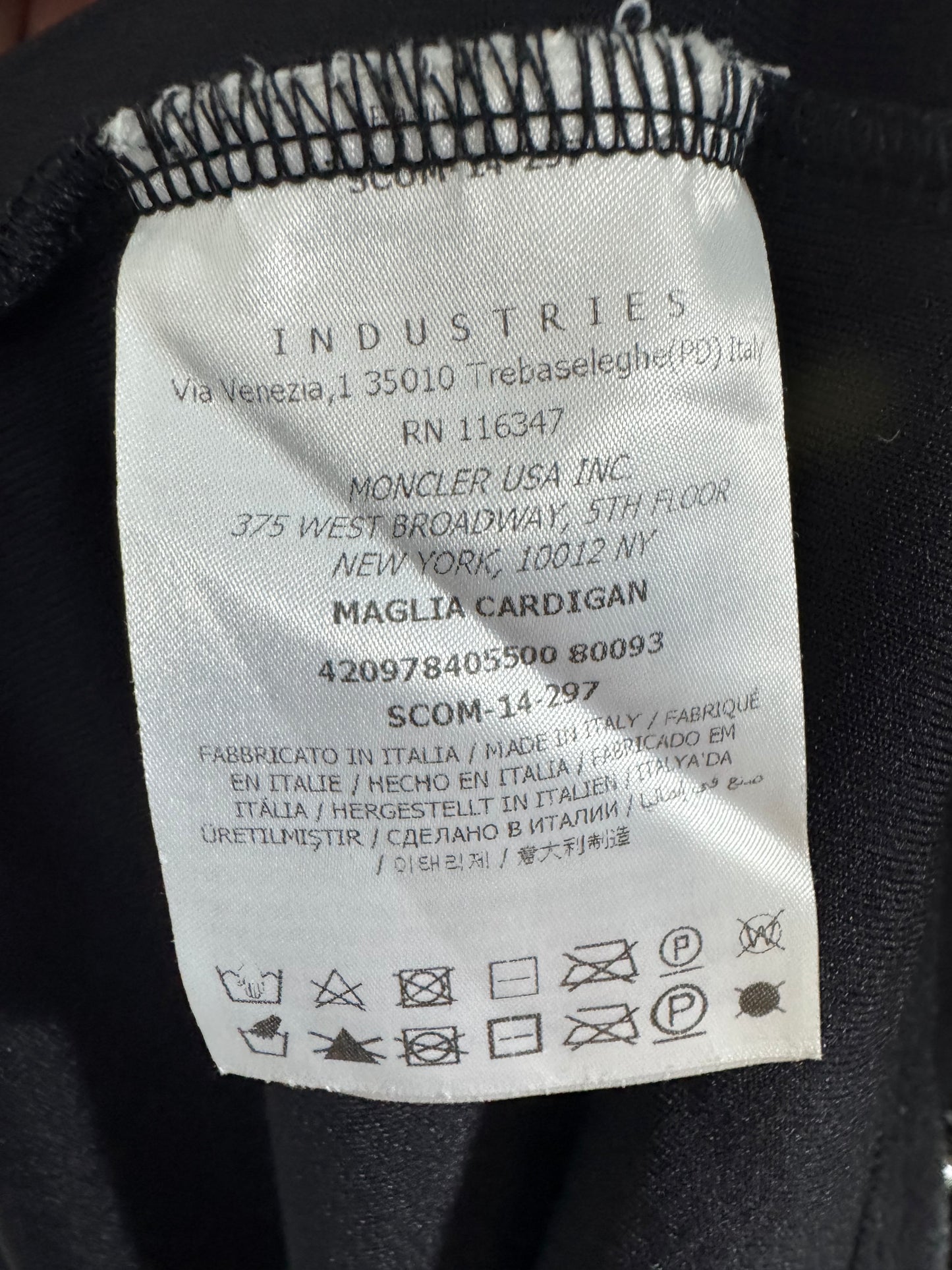Moncler Grenoble Cardigan - Size XL