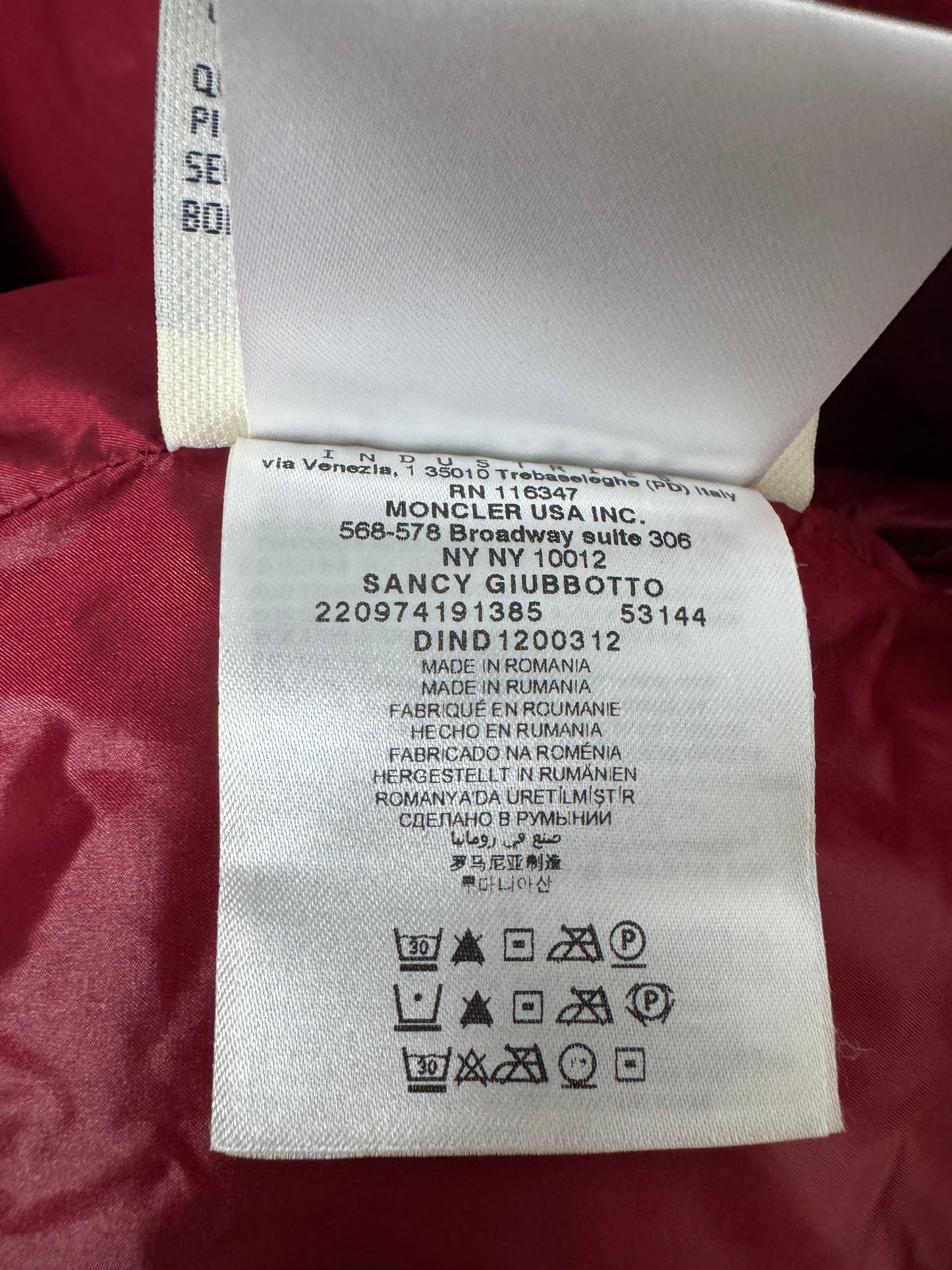 Moncler Grenoble Sancy Jacket - Size 2