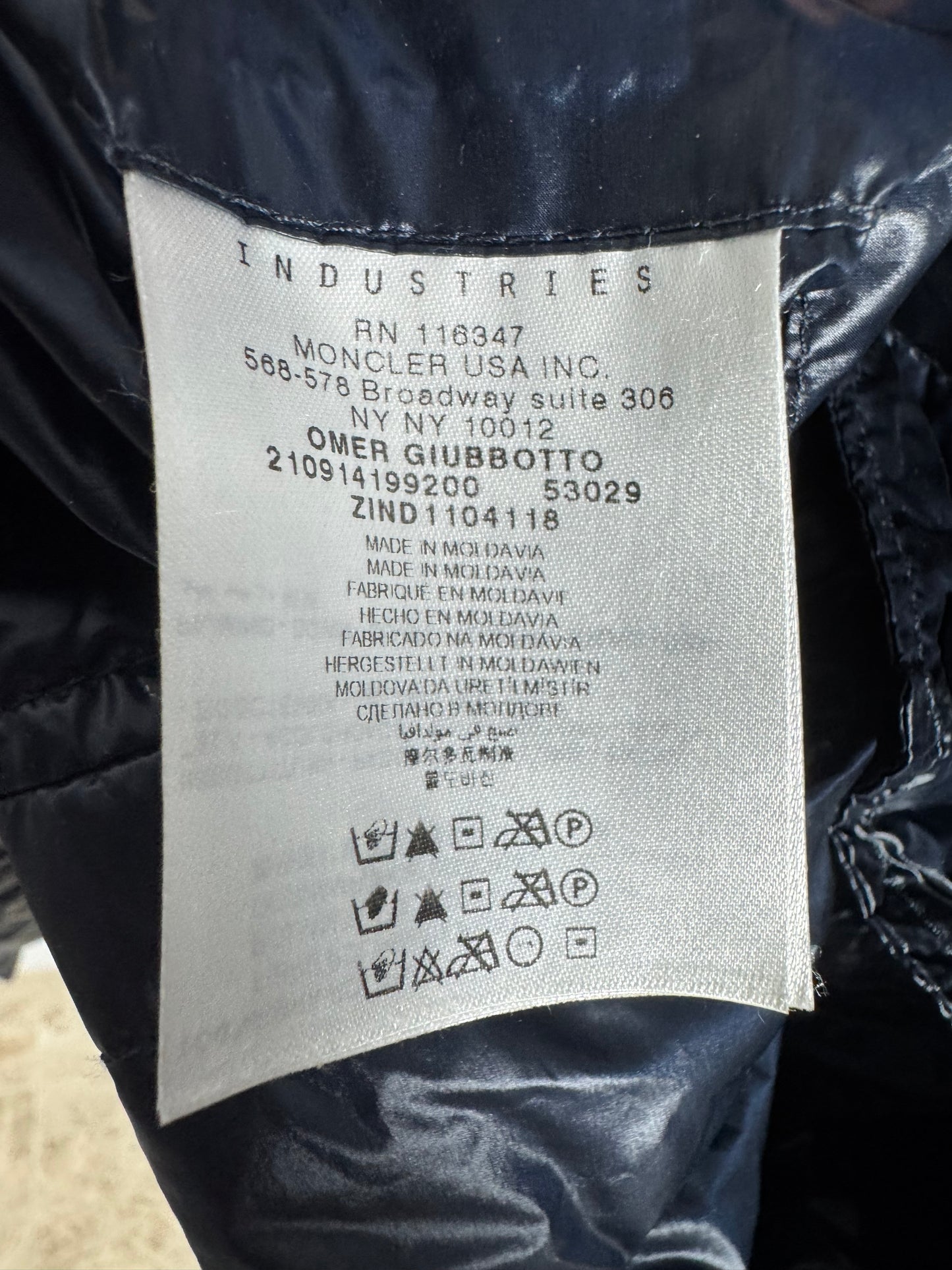 Moncler Omer Jacket - Size 2