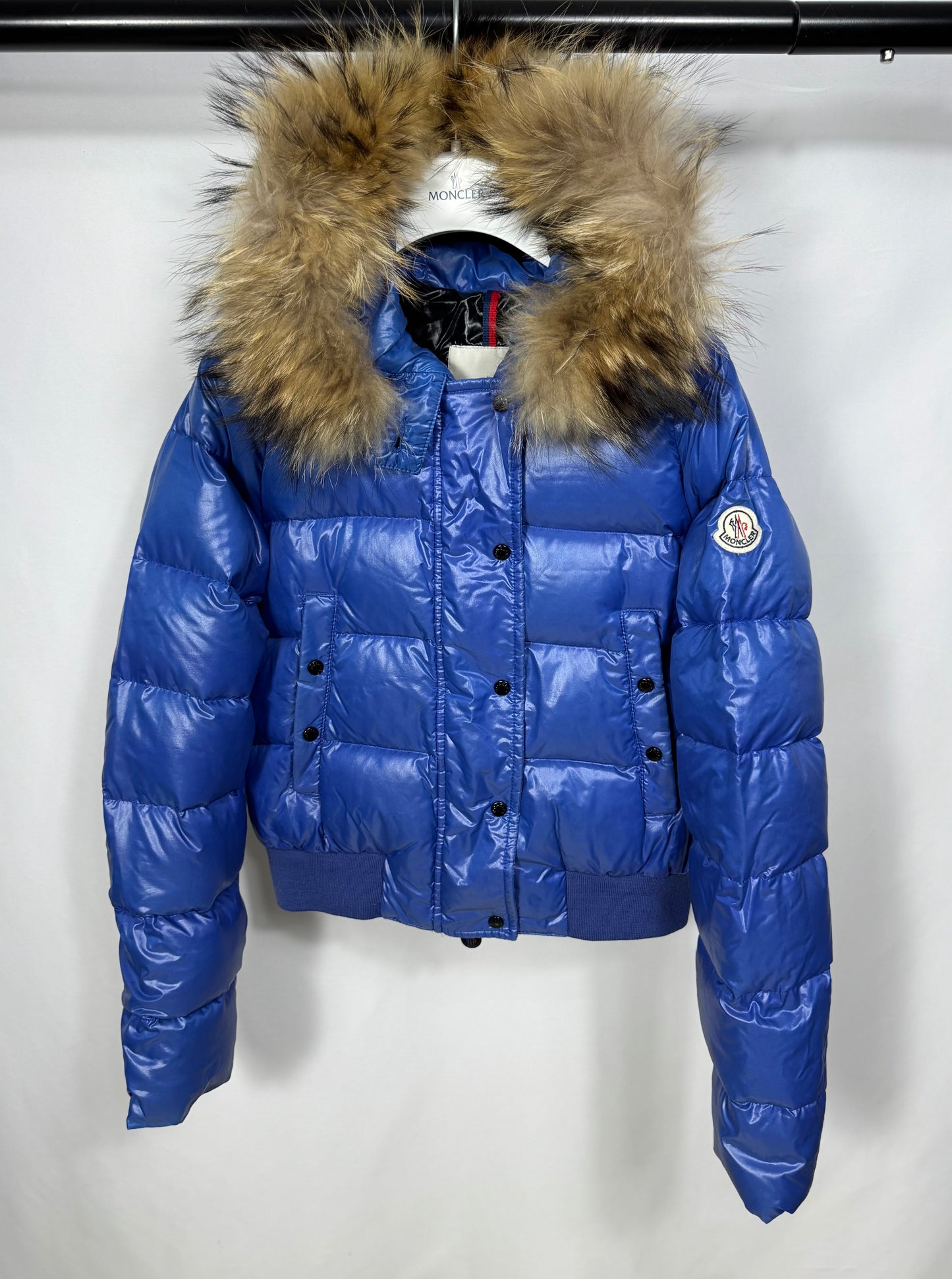 Moncler Albertina Fur Jacket - Size 2