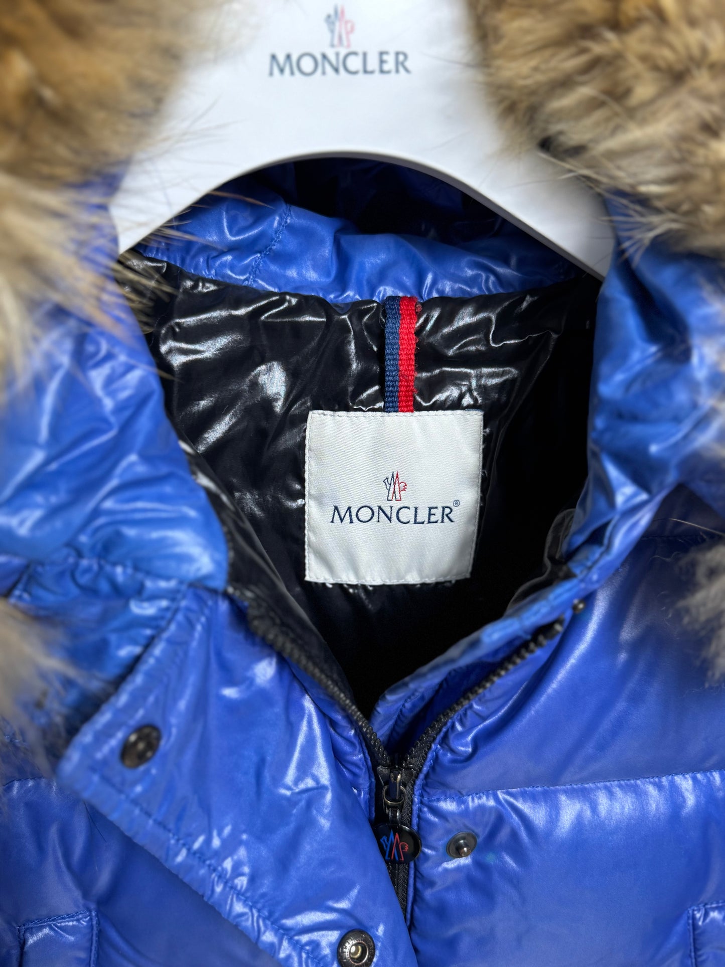 Moncler Albertina Fur Jacket - Size 2