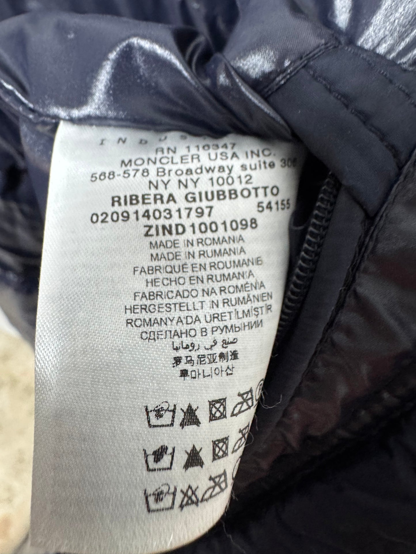 Moncler Ribera Jacket - Size 4