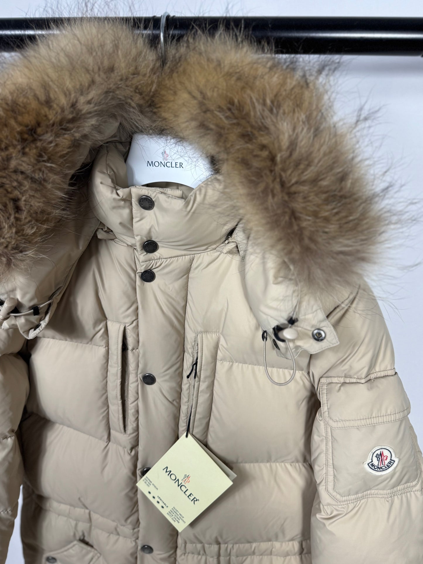 Moncler Fur Jacket - Age 14 / S