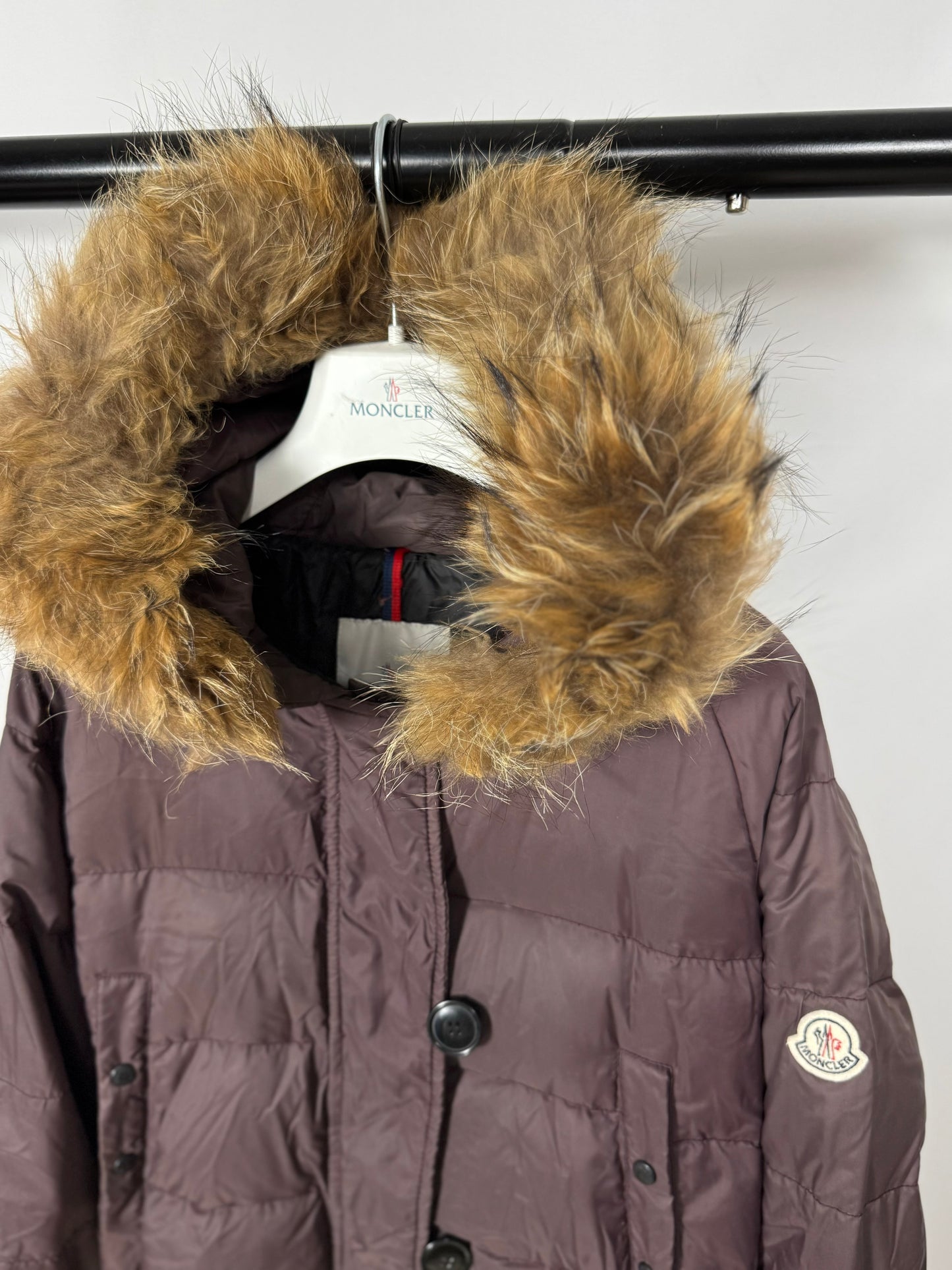 Moncler Albertina Fur Jacket - Size 3