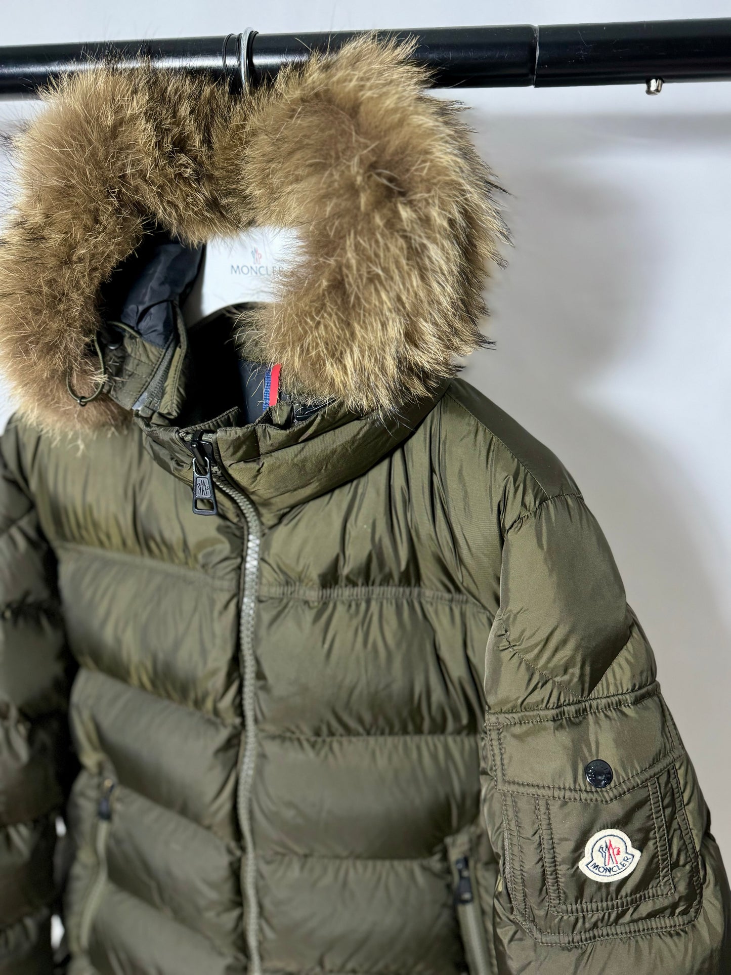 Moncler Marque Fur Jacket - Size 3