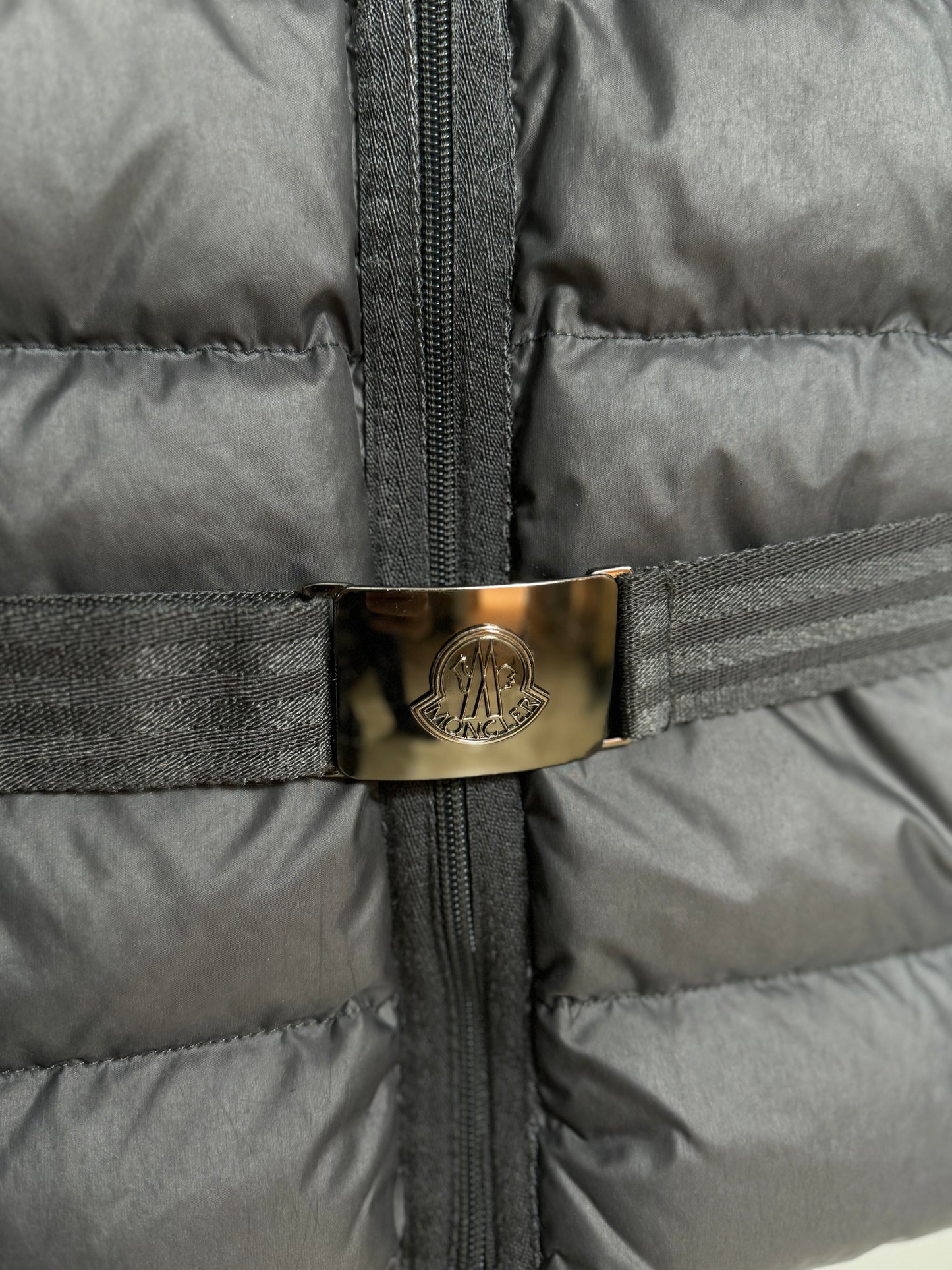 Moncler Angers Fur Jacket - Size 1