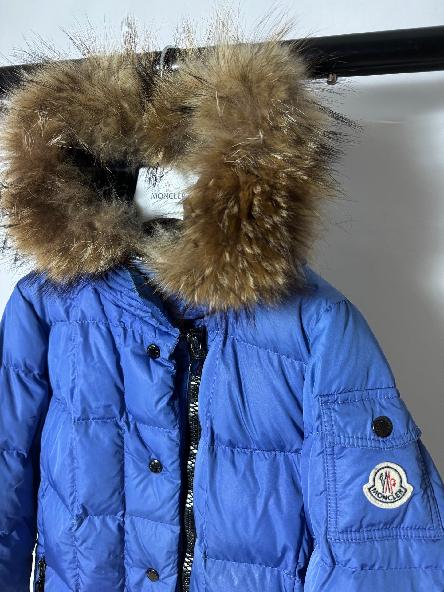 Moncler Magie Fur Jacket - Size 1