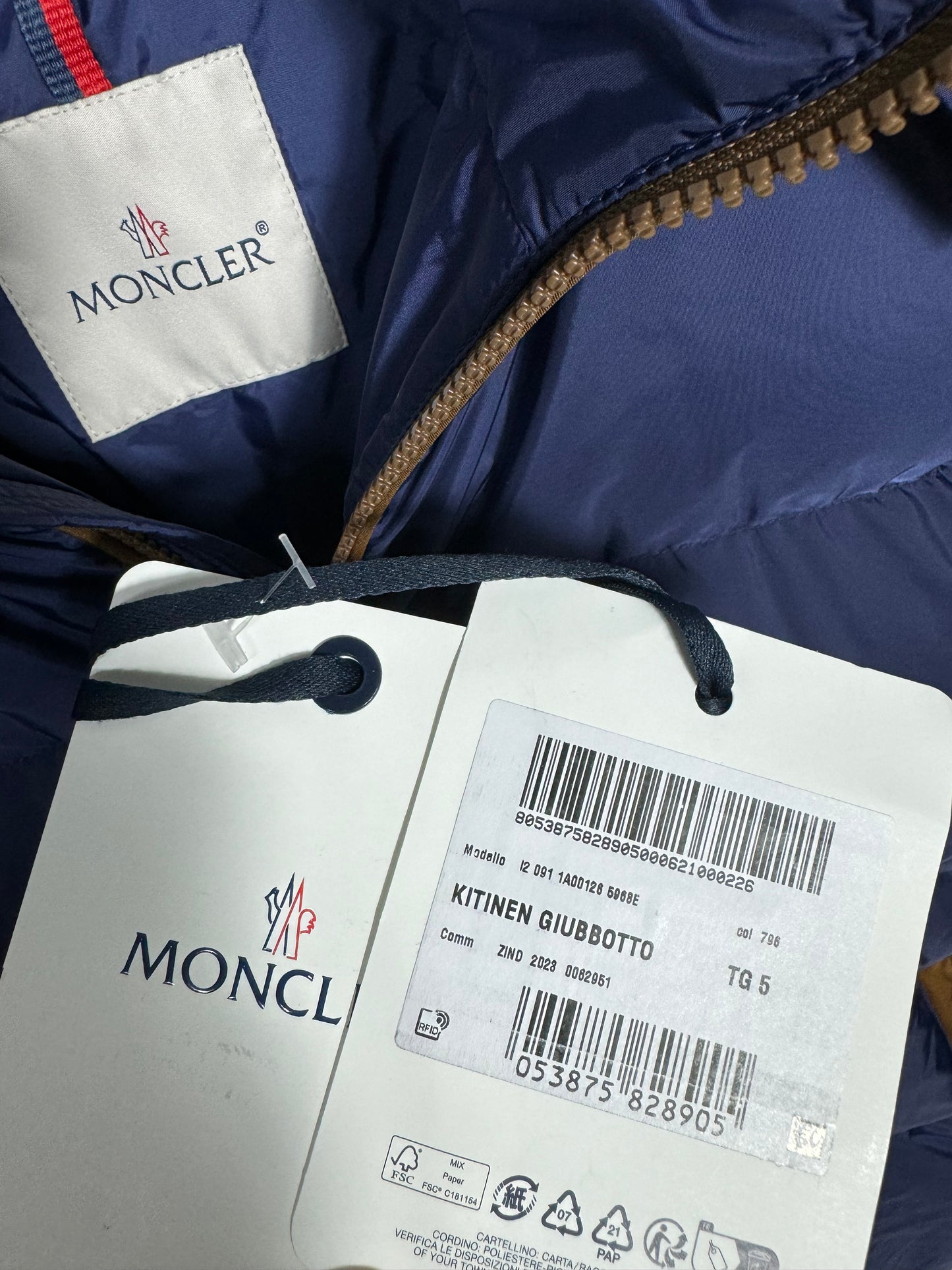 Moncler Kitinen Jacket - Size 5