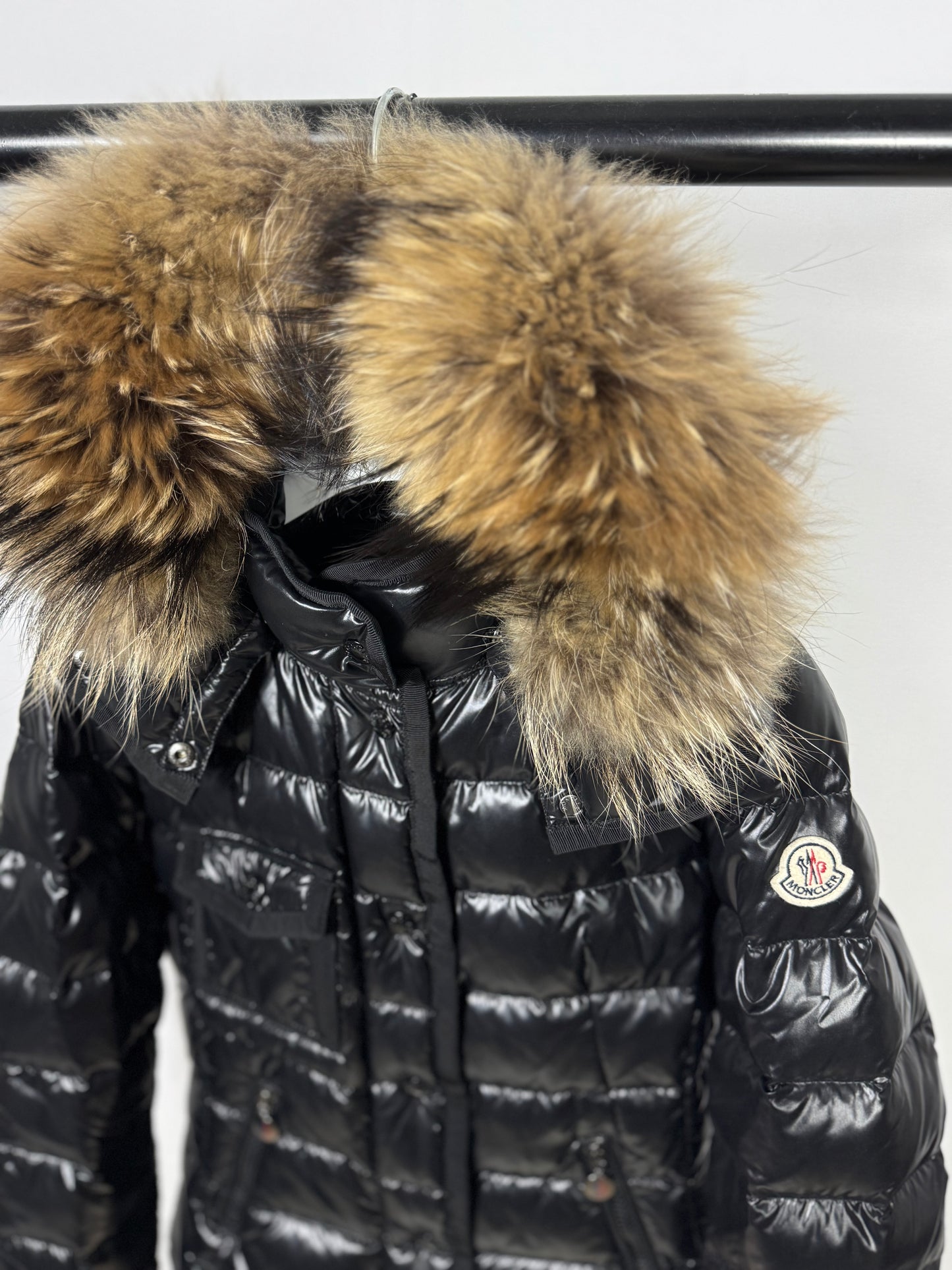 Moncler Armoise Fur Jacket - Size 2