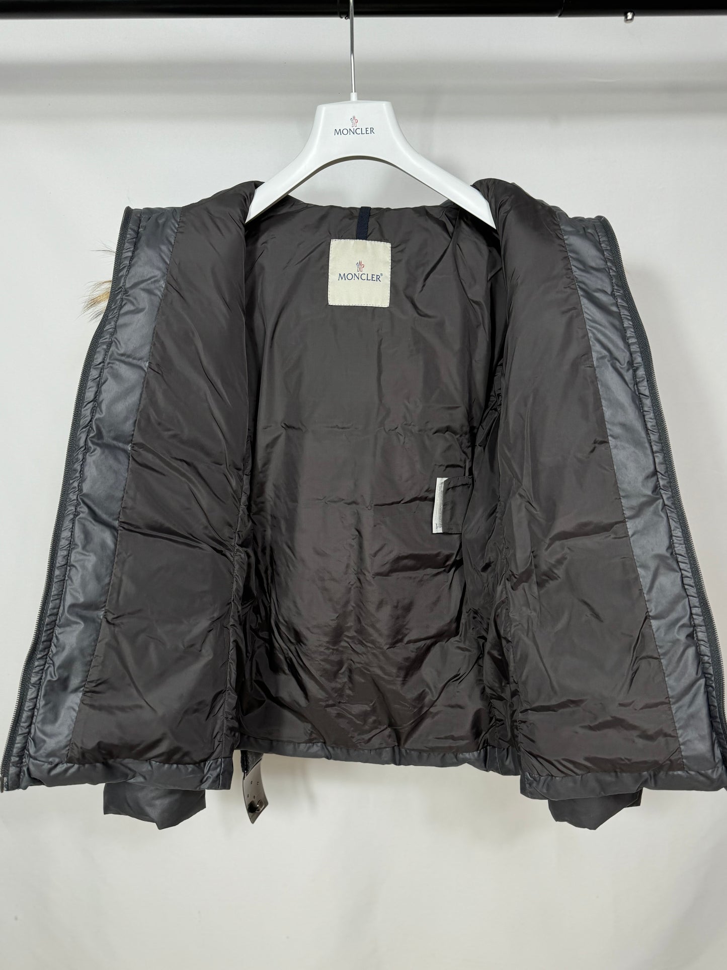 Moncler Angers Fur Jacket - Size 1