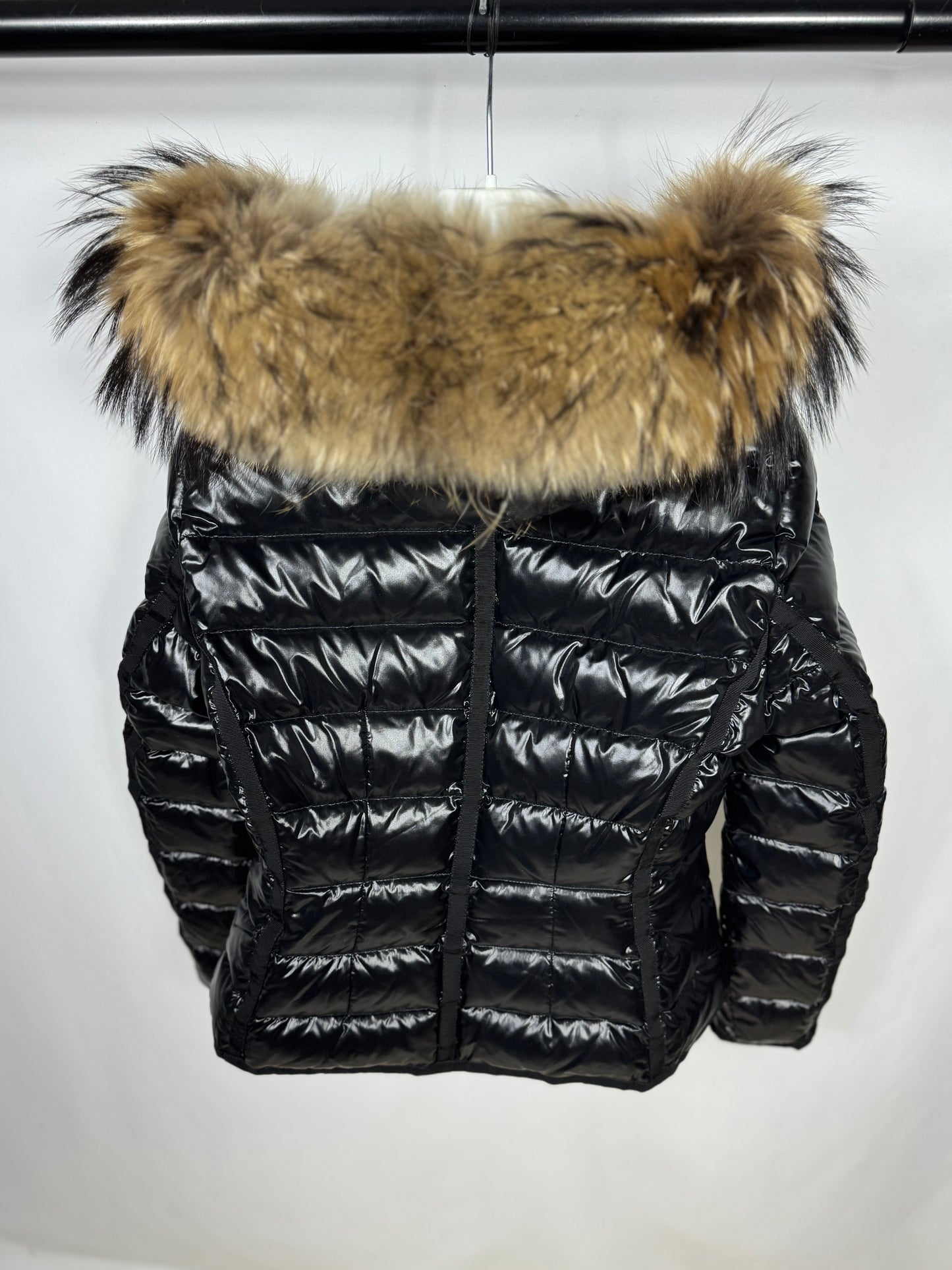 Moncler Armoise Fur Jacket - Size 2