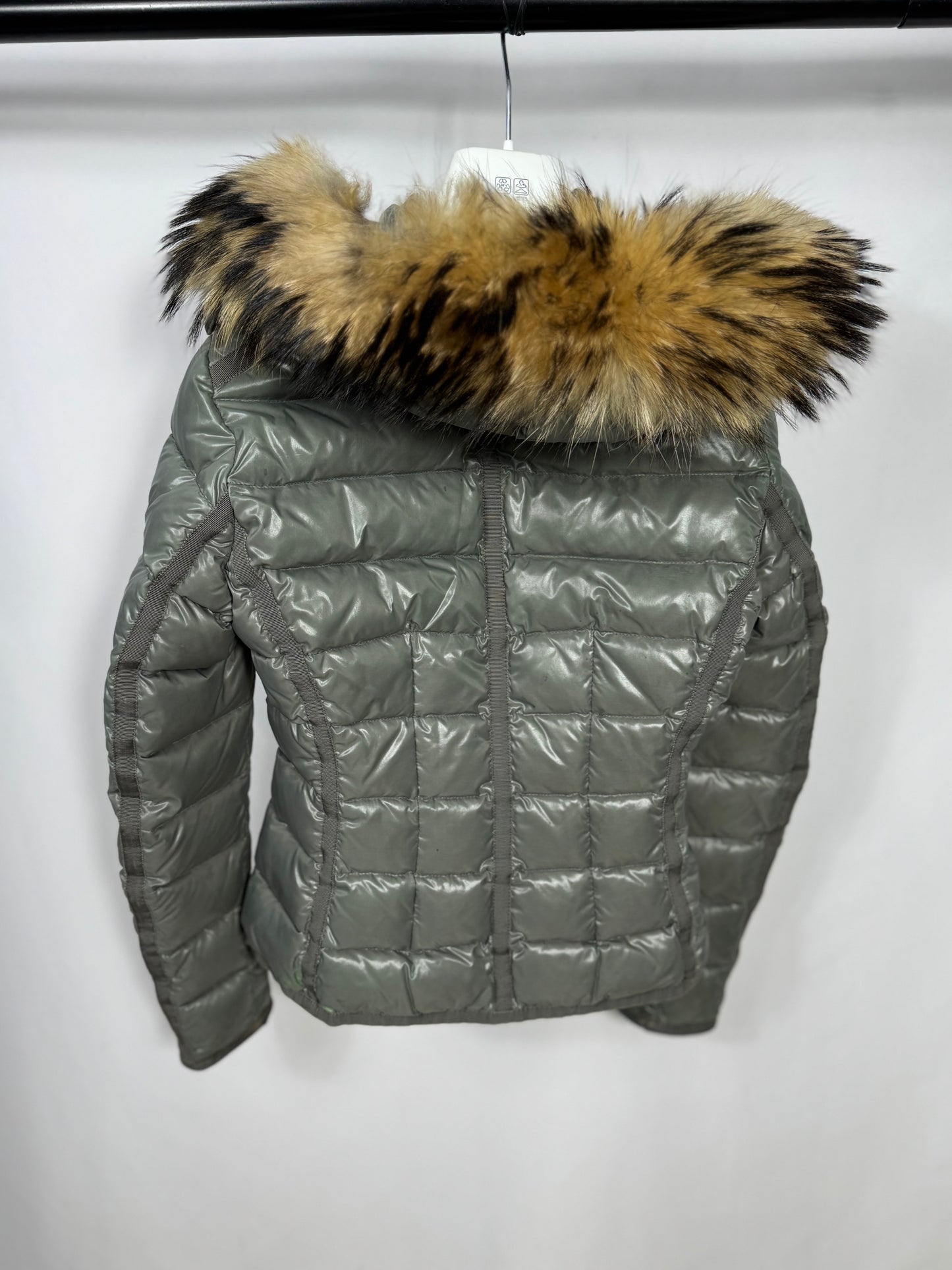 Moncler Armoise Fur Jacket - Size 0