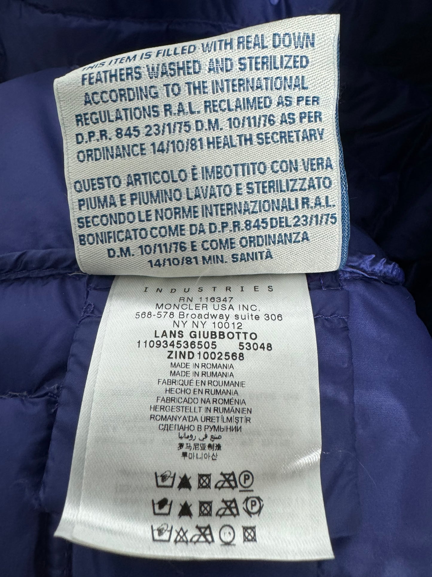 Moncler Lans Jacket - Size 3