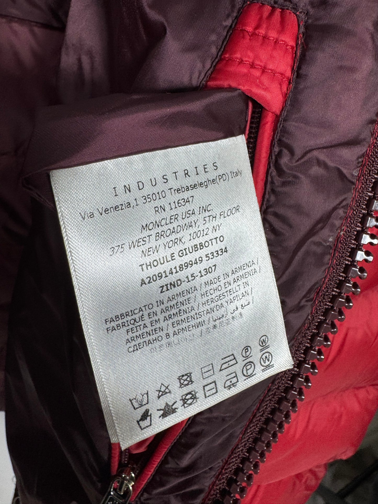 Moncler Thoule Jacket - Size 6