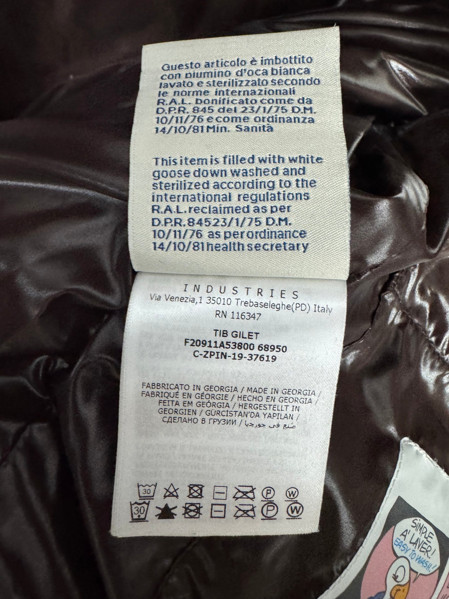 Moncler Tib Gilet - Size 5