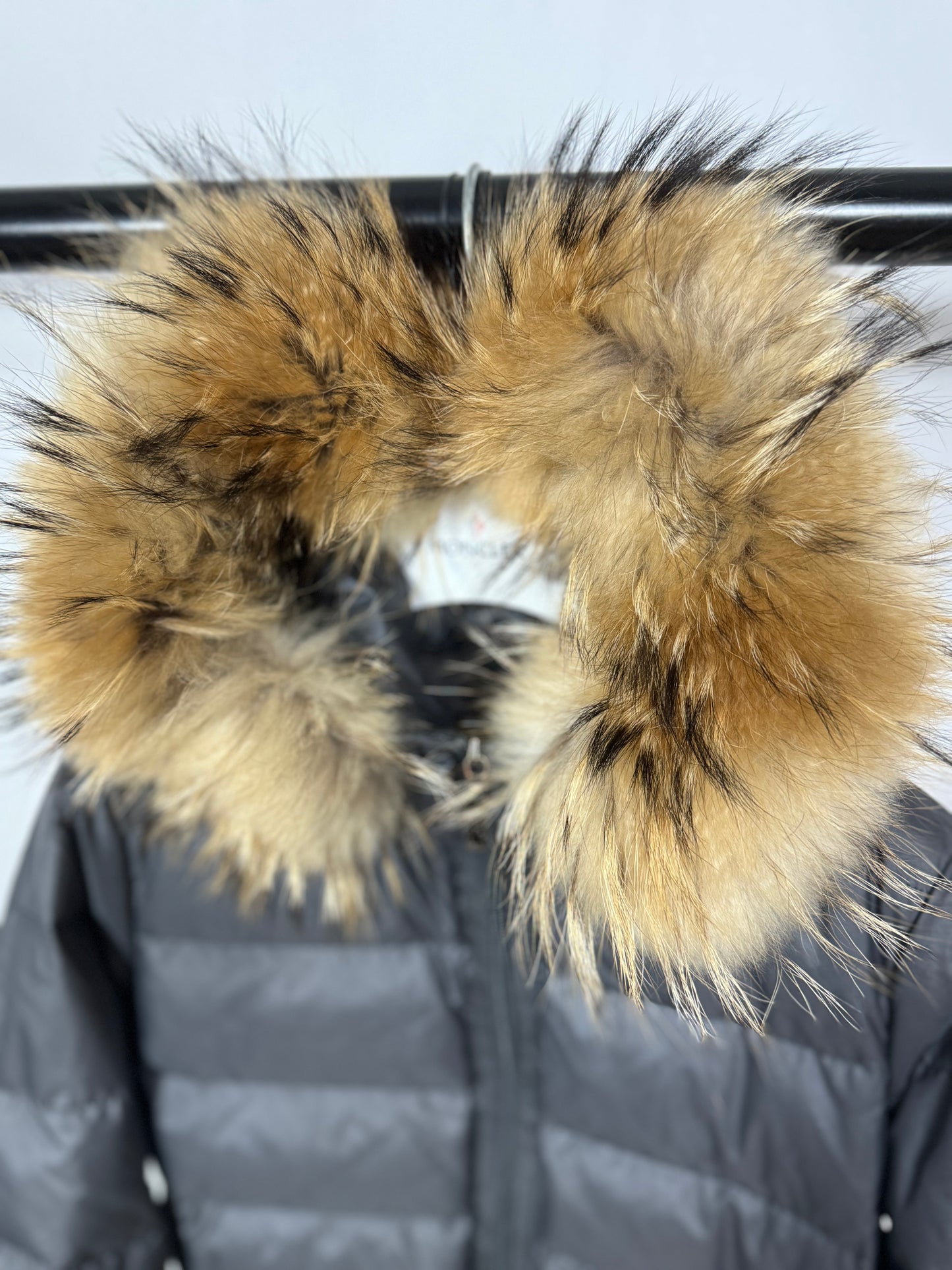 Moncler Angers Fur Jacket - Size 1