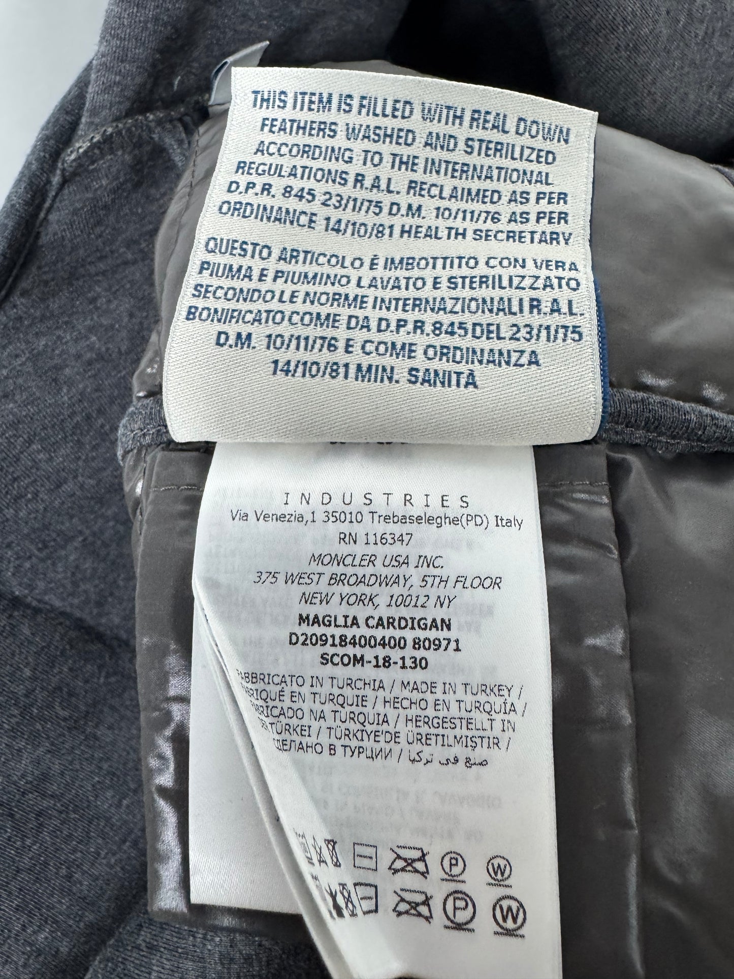 Moncler Maglia Cardigan - Size XL