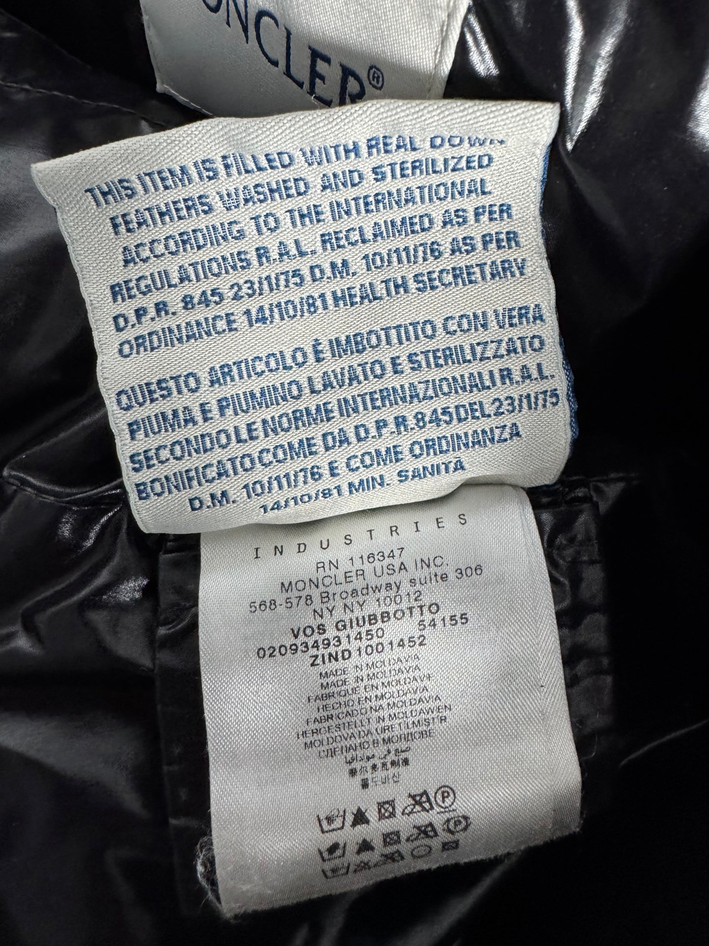 Moncler Vos Jacket - Size 3