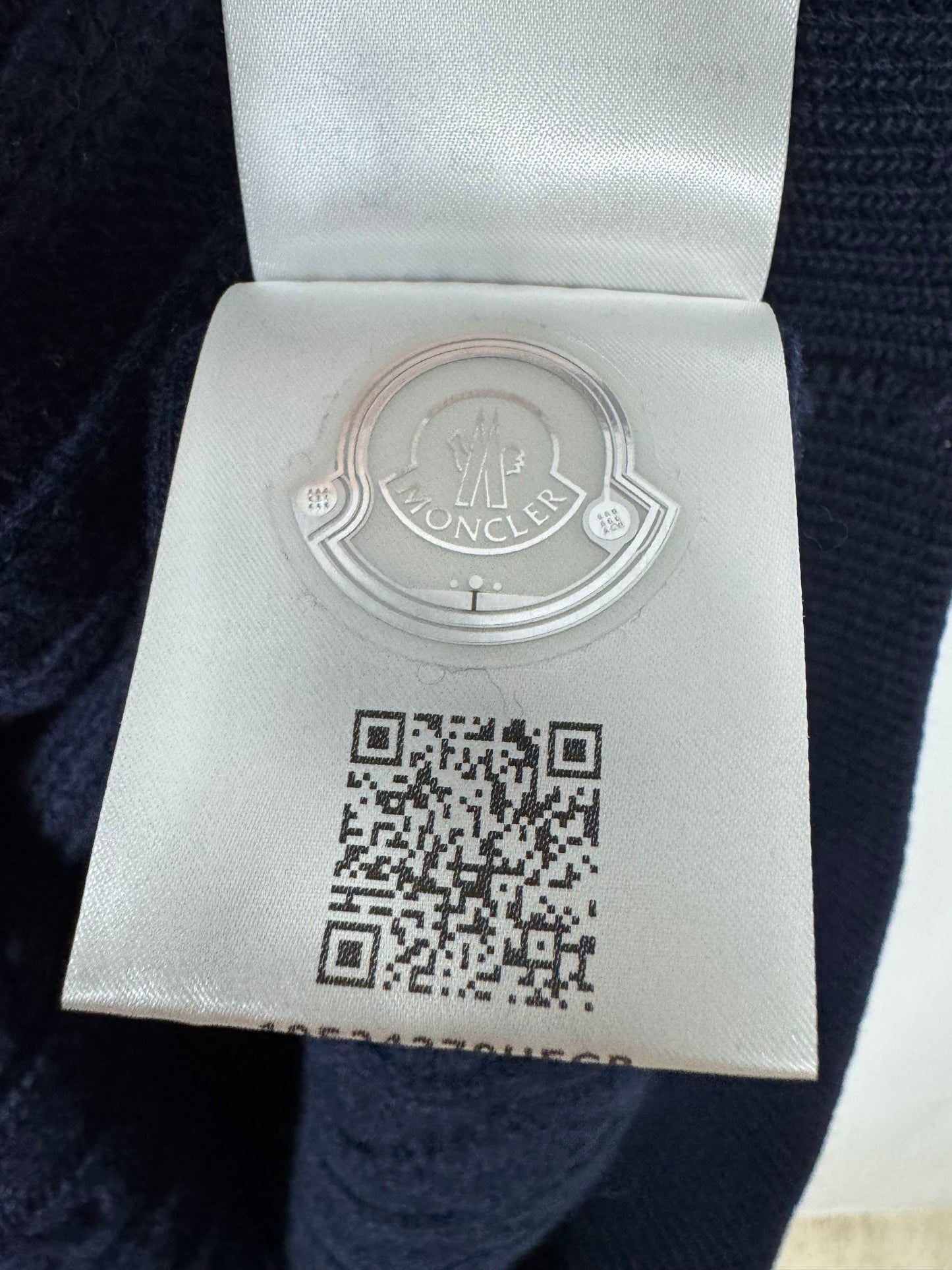 Moncler 1/4 Zip Cardigan