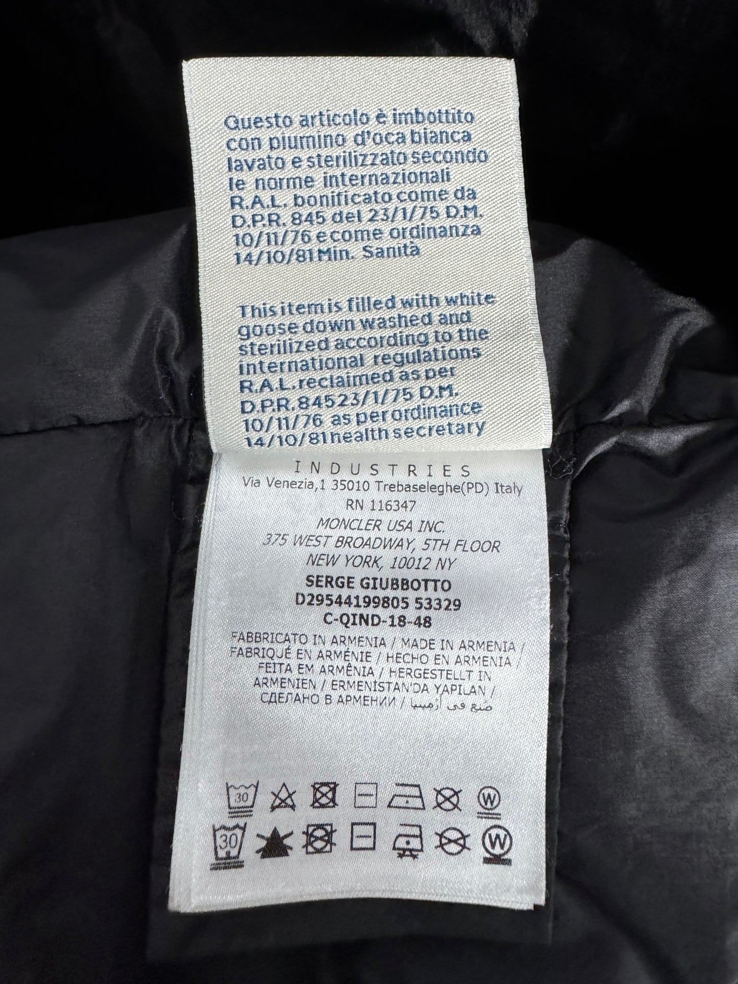 Moncler Corbiac Jacket - Size Age 14